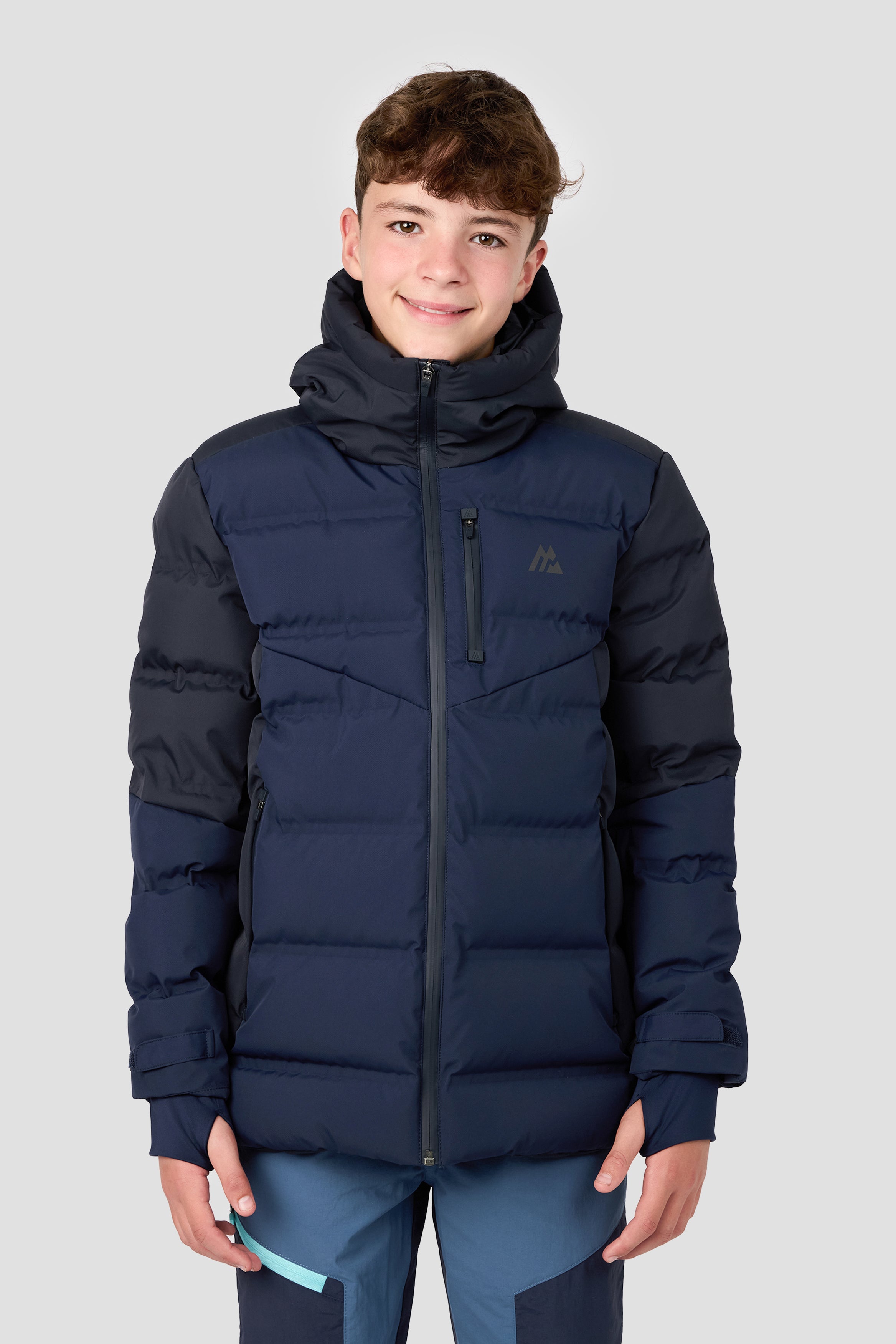 Montirex Boys Descent Down Jacket Sportswear Gymwear Blue montirex-boys-descent-down-jacket-sportswear-gymwear-blue