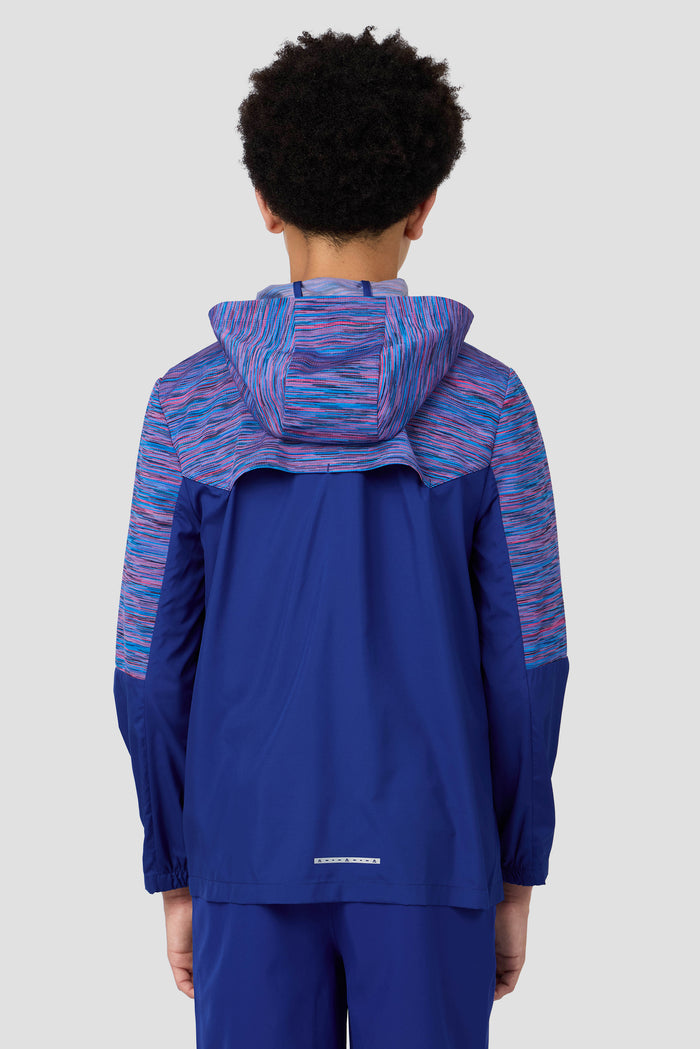 Boys Trail Windbreaker - Blue/Navy/Pink