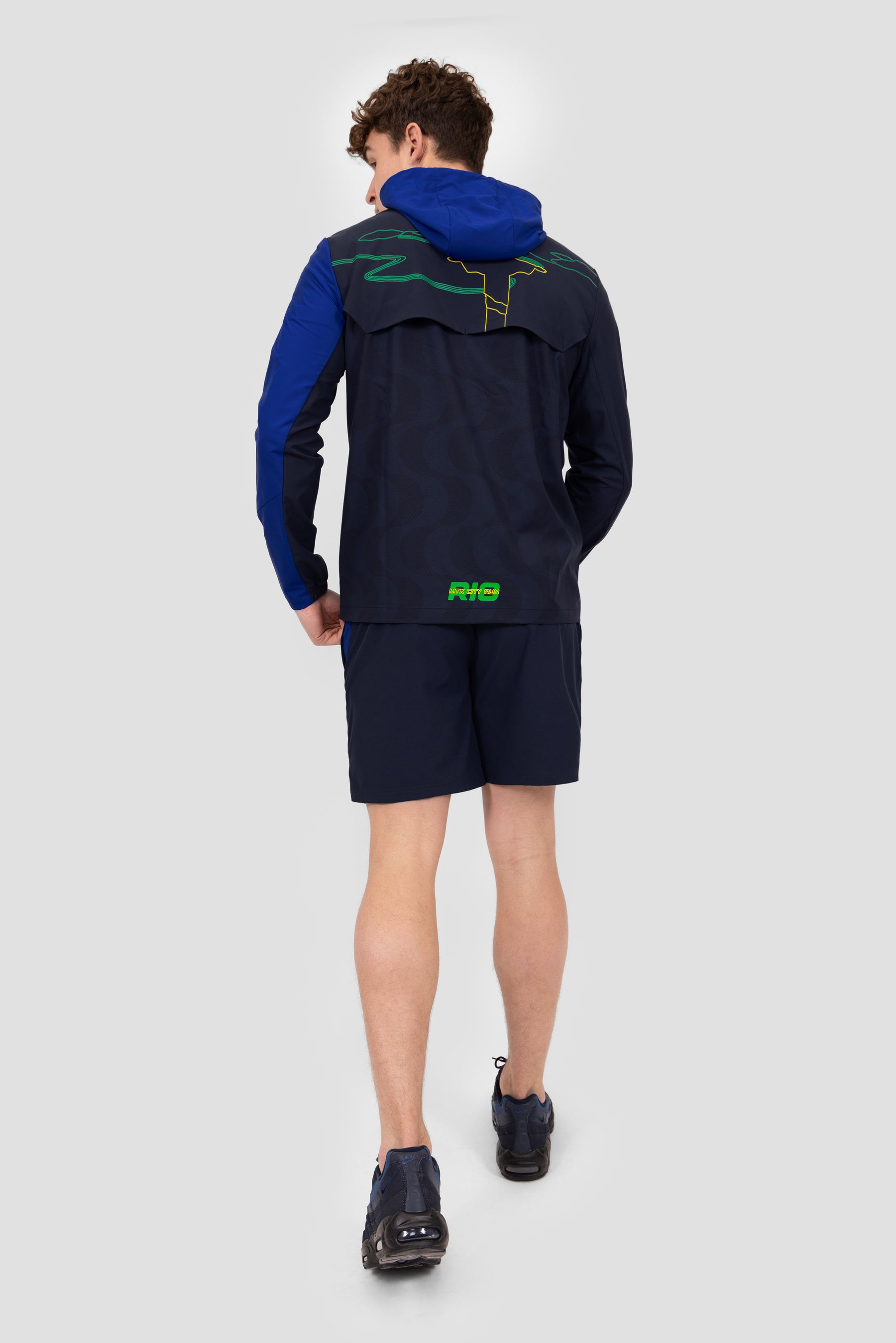 MTX Run City Rio Jacket - Midnight Blue/Persian Blue