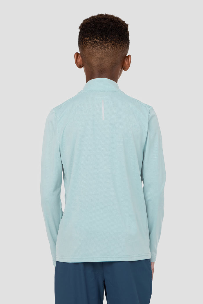 Boys Delta 1/4 Zip - Dawn