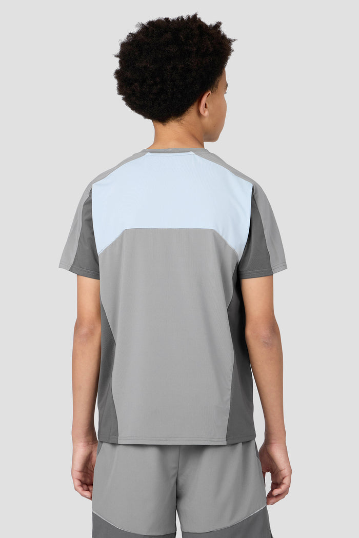 Boys Cerberus T-Shirt - Platinum Grey/Summer Mist/Cement Grey