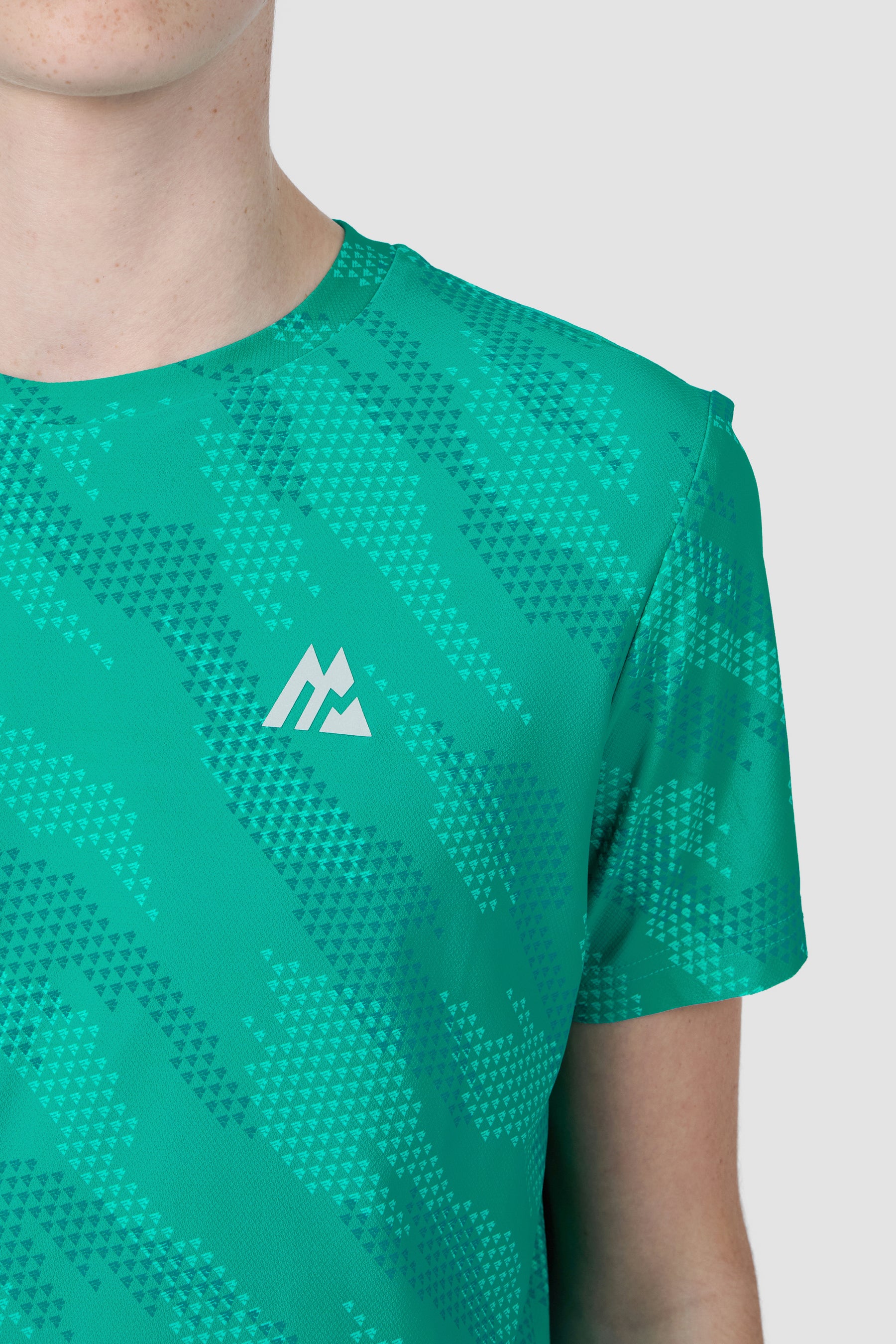 Boys Thera T-Shirt - Lagoon Green/Duck Egg/Cyber Jade