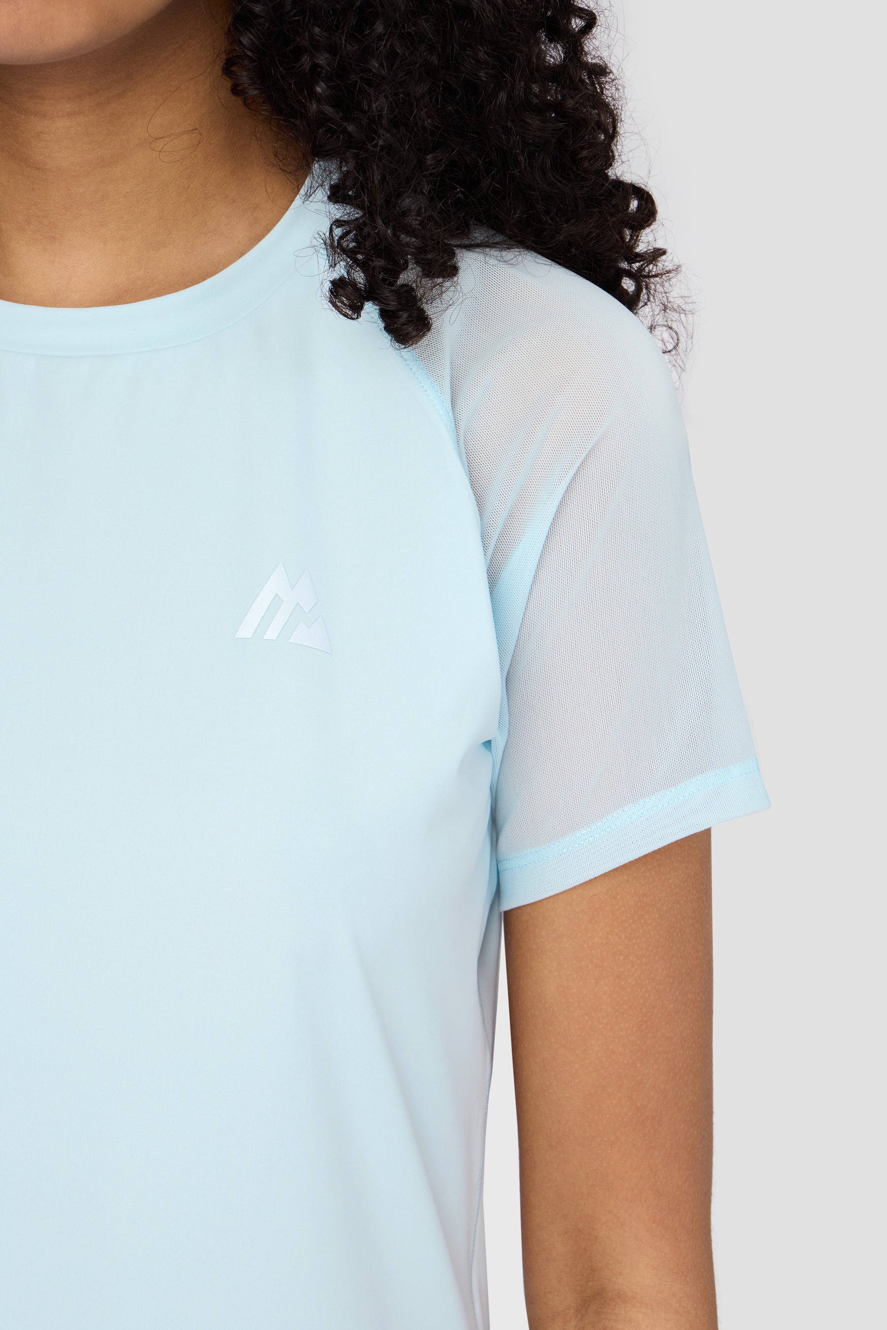 Girls Sky T-Shirt - Misty Blue