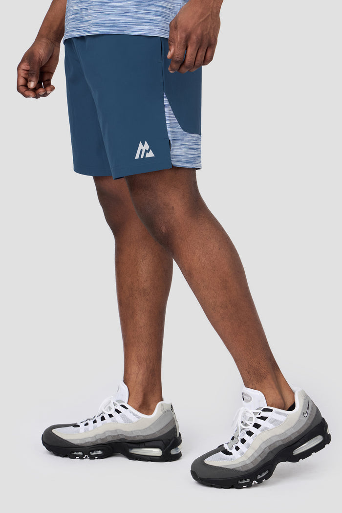 Trail Panel Short - Blue/Light Blue Multi