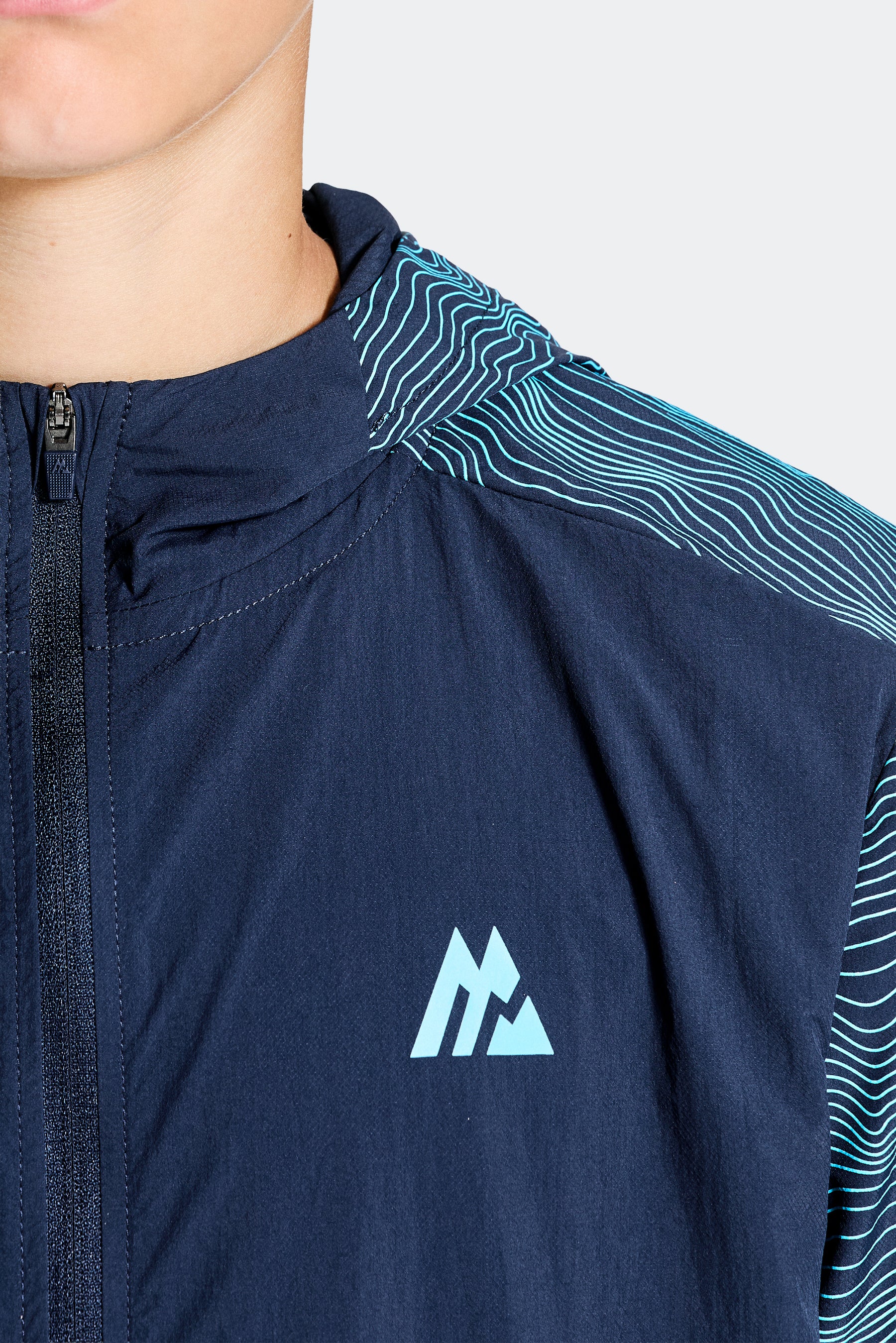 Boys Energy Jacket - Midnight Blue/Neon Sky