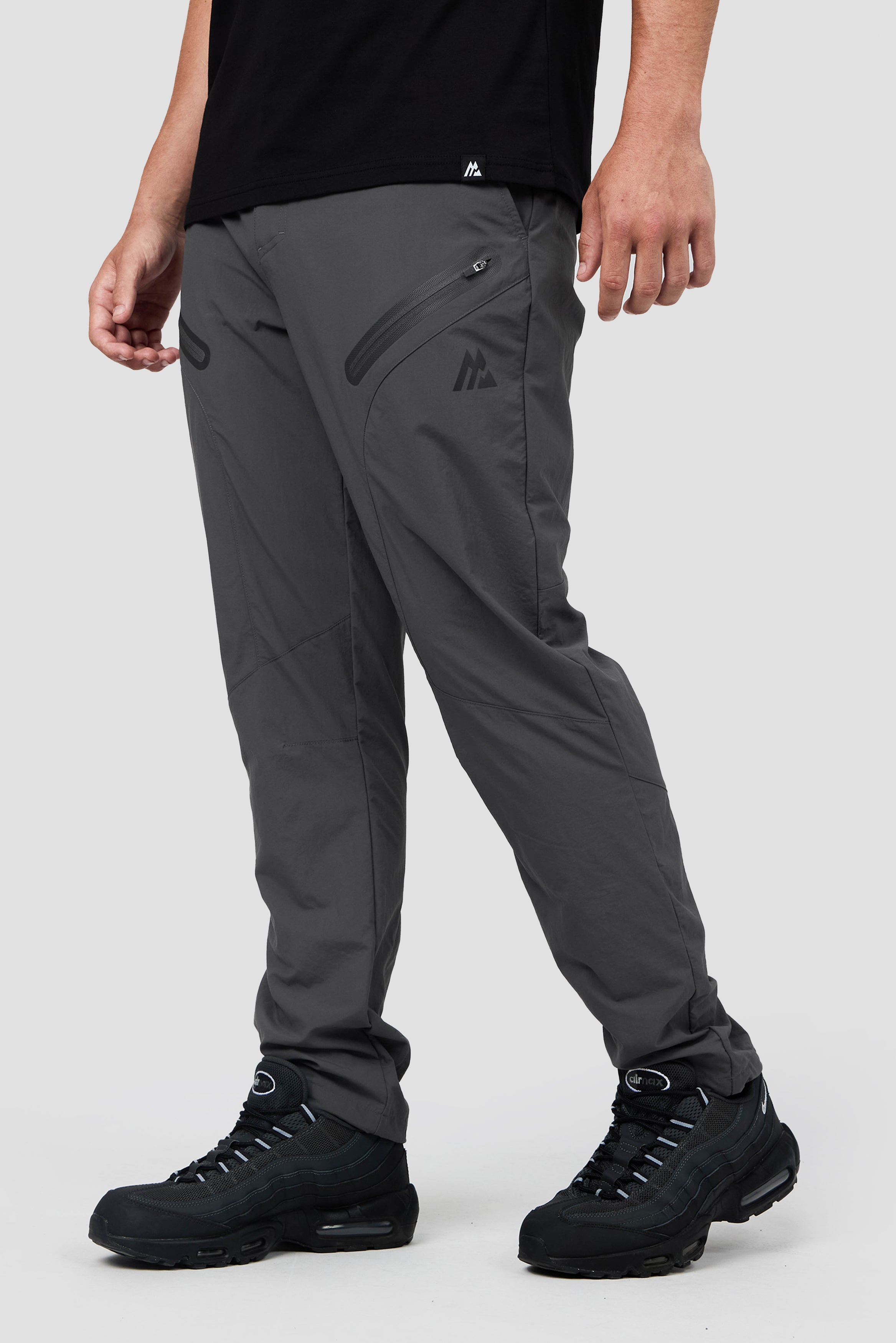 Ascent Pant Jet Grey Montirex Sportswear Gymwear Activewear