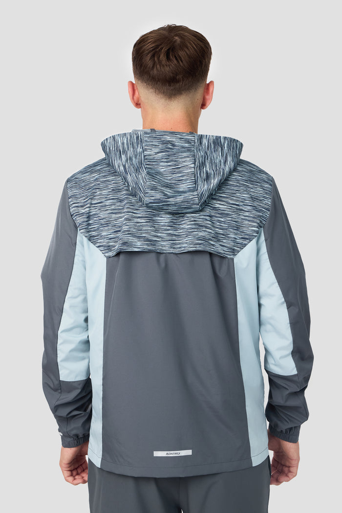 Trail Windbreaker - Grey/Blue/Navy