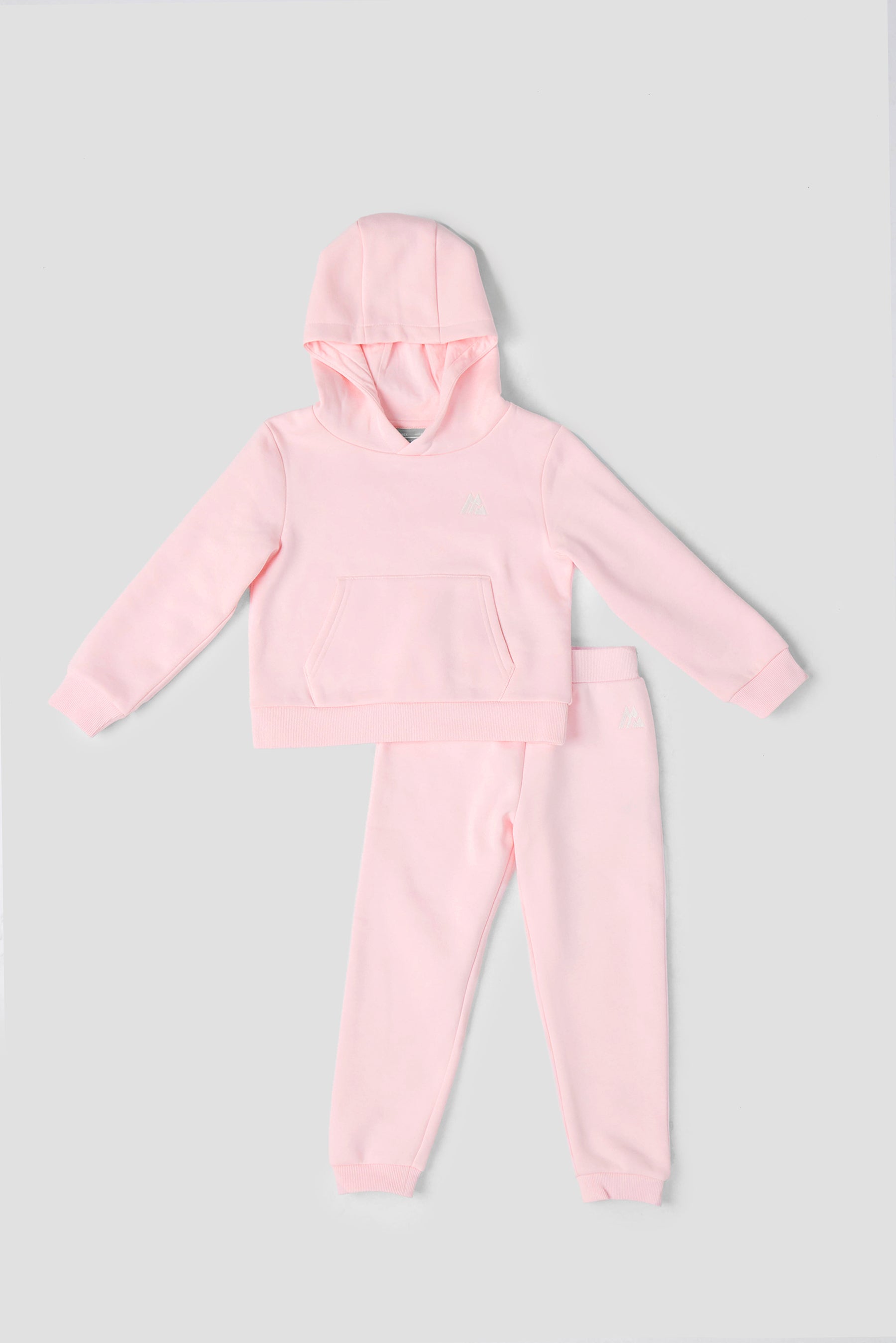 Infant Girls Joy Hood/Jogger Set - Silk Pink