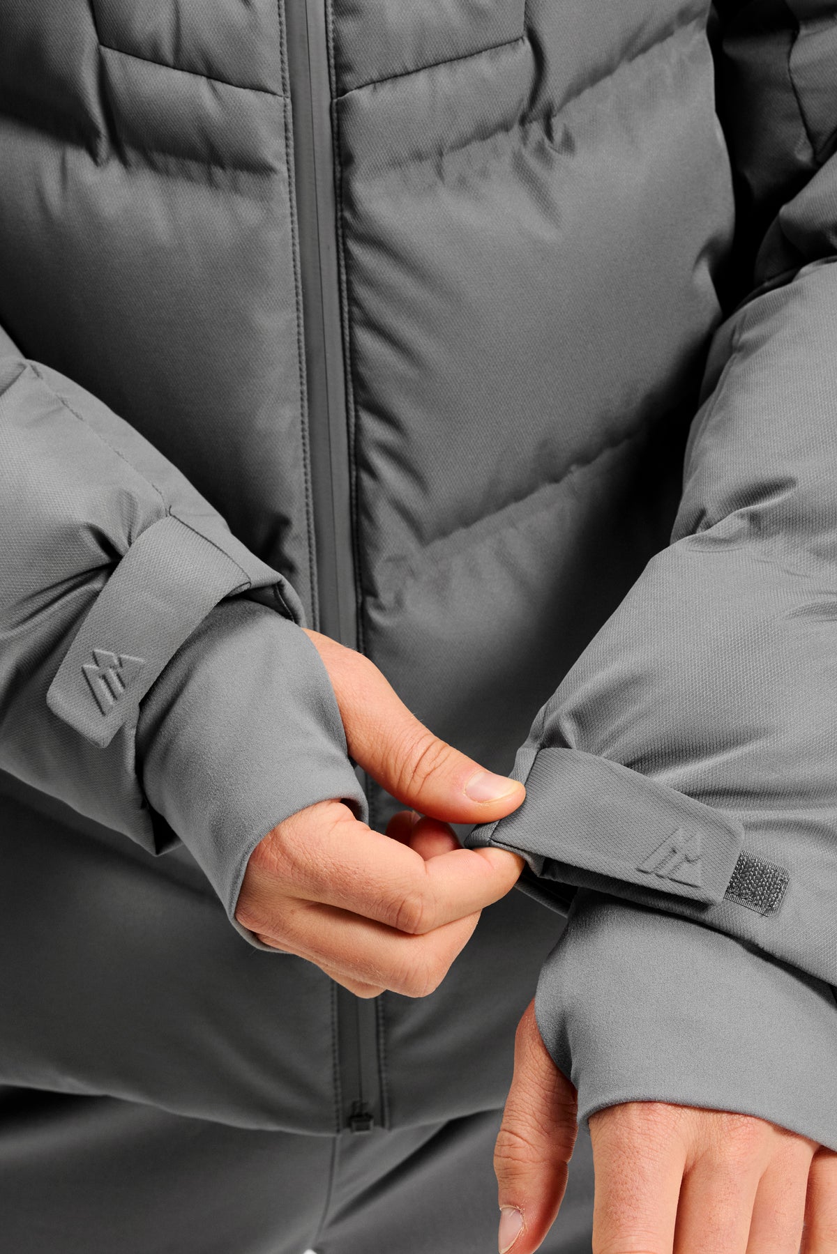 Arcs Down Jacket - Cement Grey/Asphalt