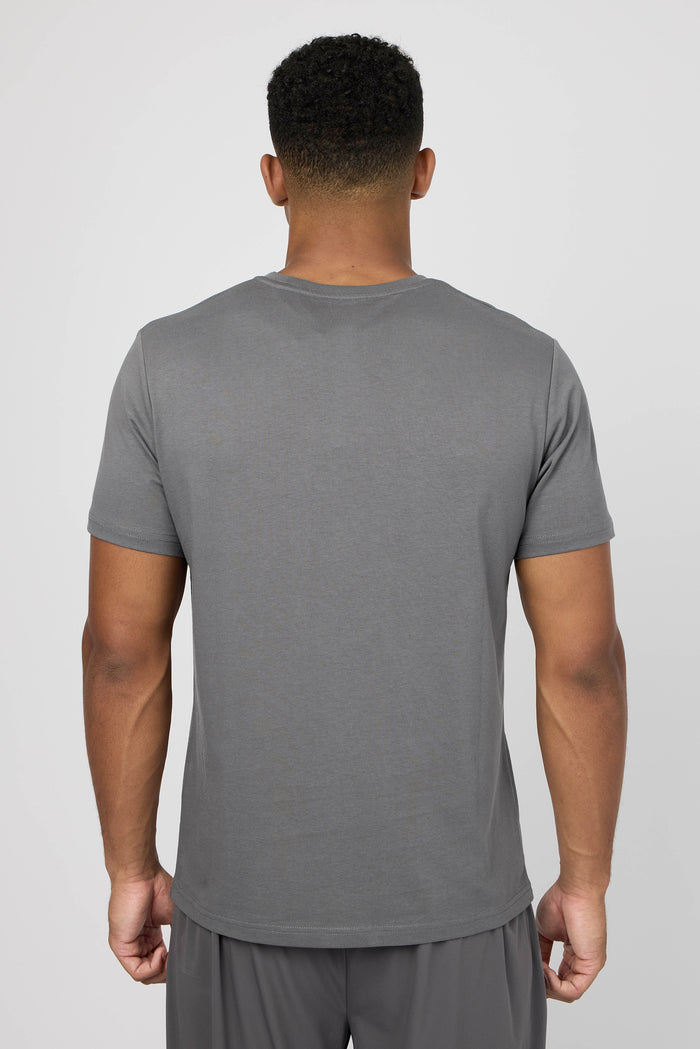 M Box T-Shirt - Cement Grey