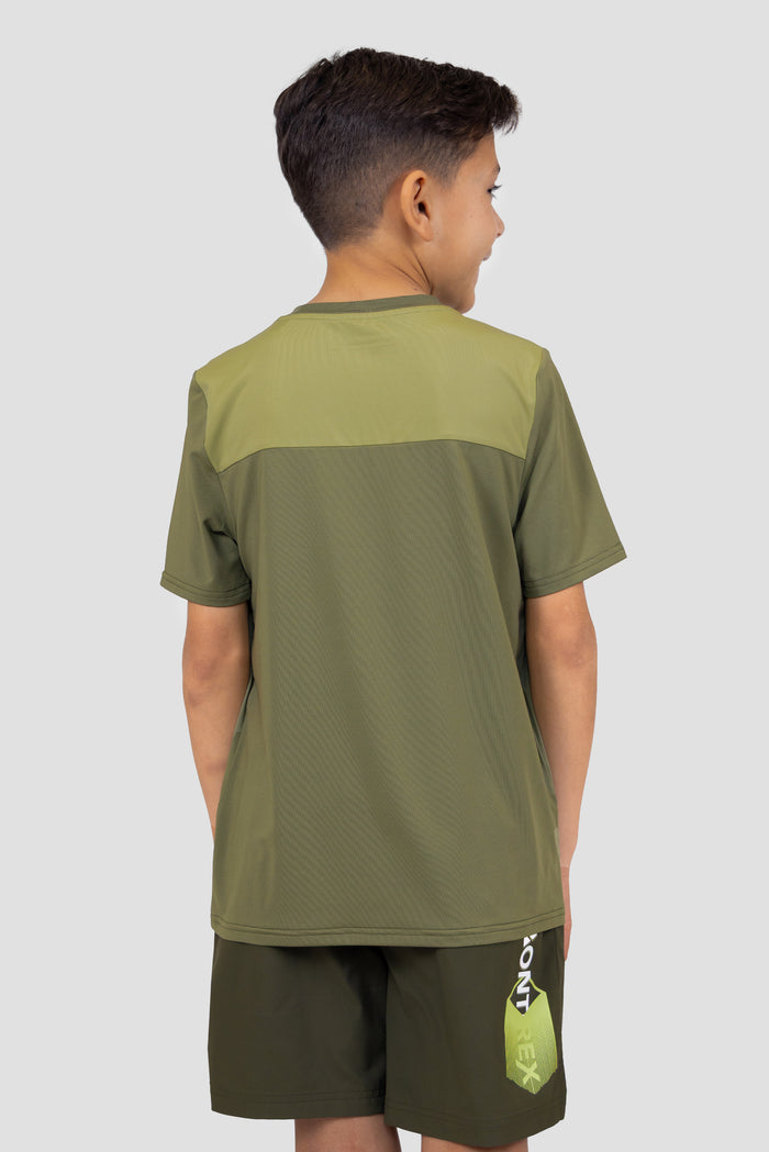 Boys MTX Run T-Shirt - Orchard/Eden