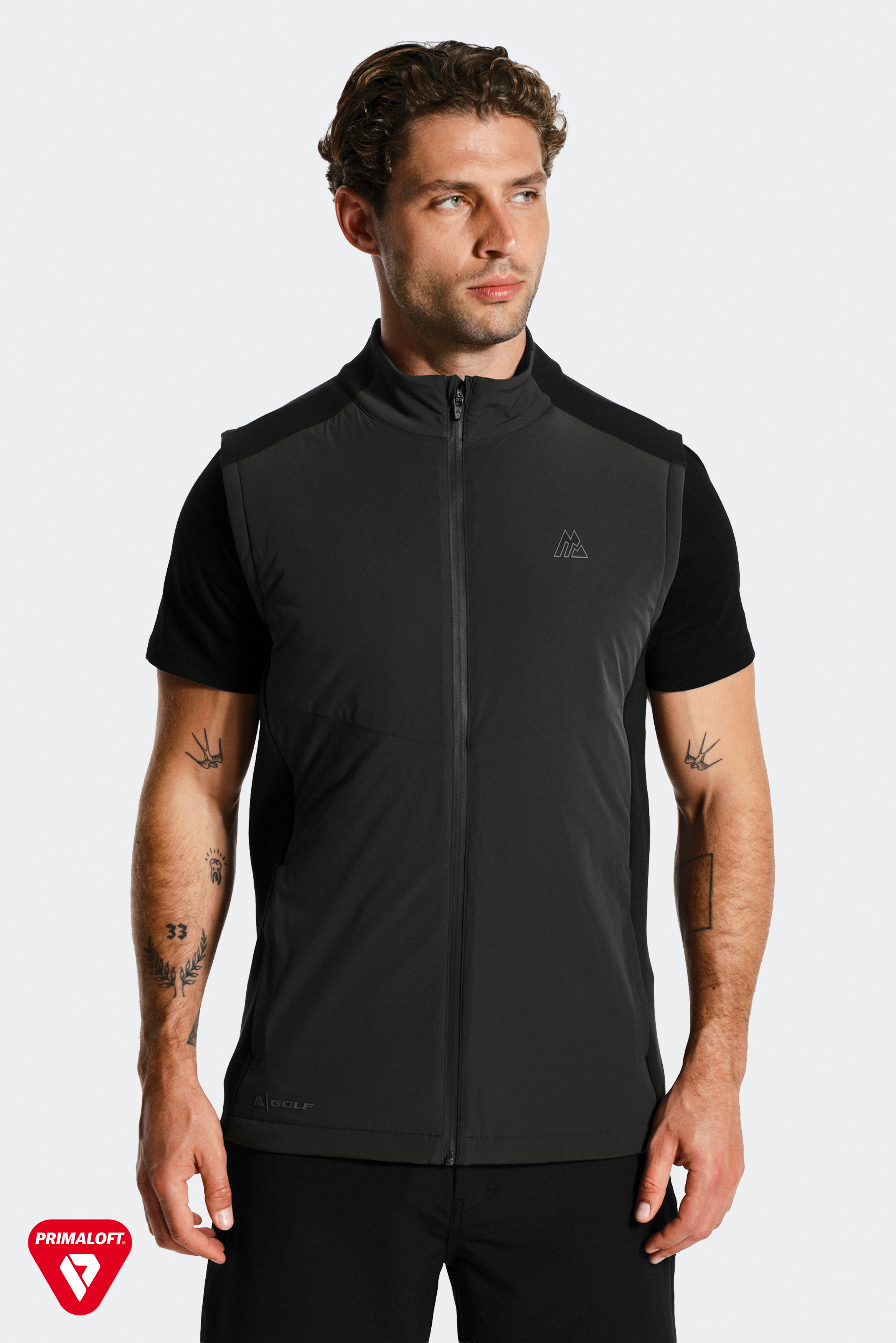 Montirex Golf Hybrid Gilet Onyx/Black | Sportswear Gymwear