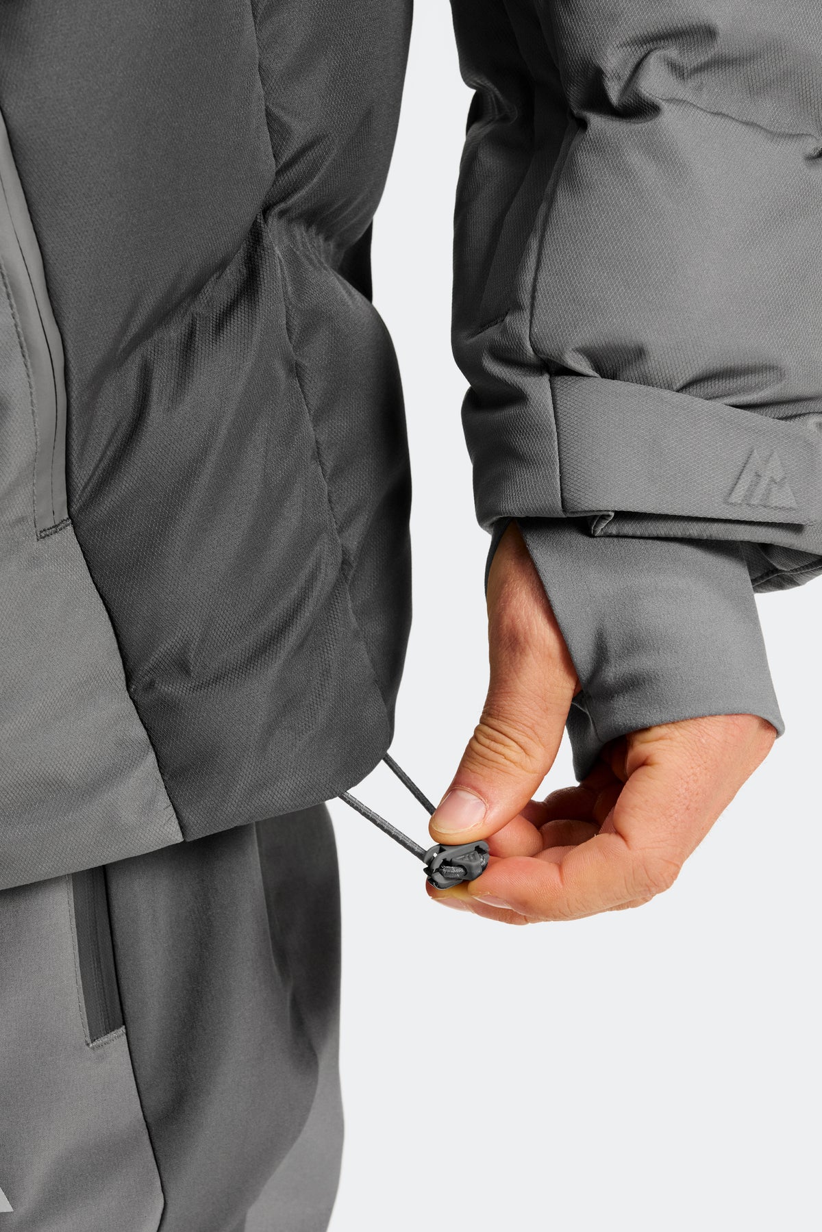 Arcs Down Jacket - Cement Grey/Asphalt