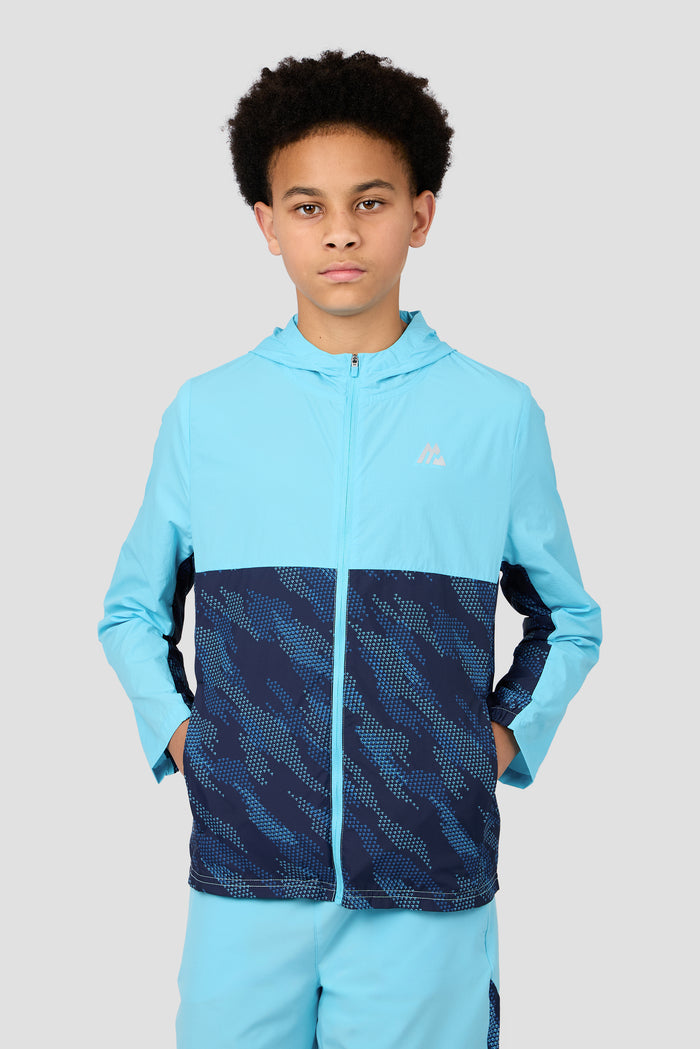Boys Thera Jacket - Neon Sky/Midnight Blue/Cobalt