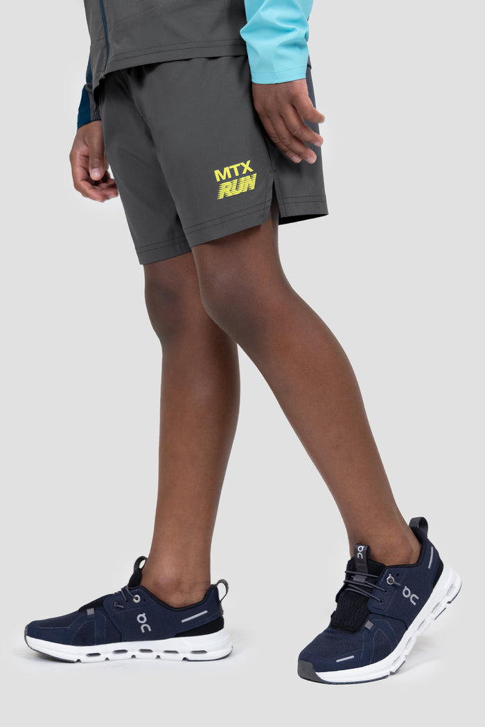 Boys MTX Run Short - Slate Grey