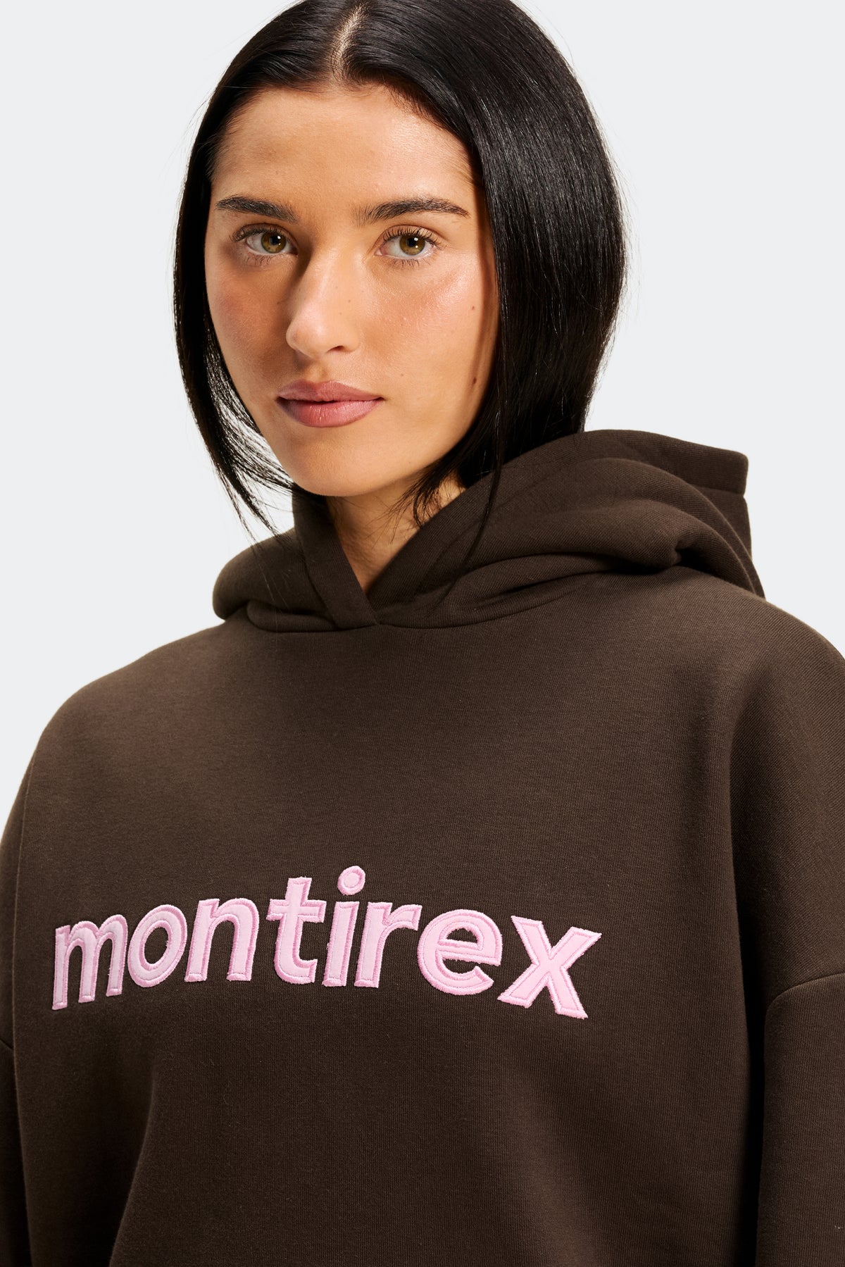 Wordmark Hood - Brownie