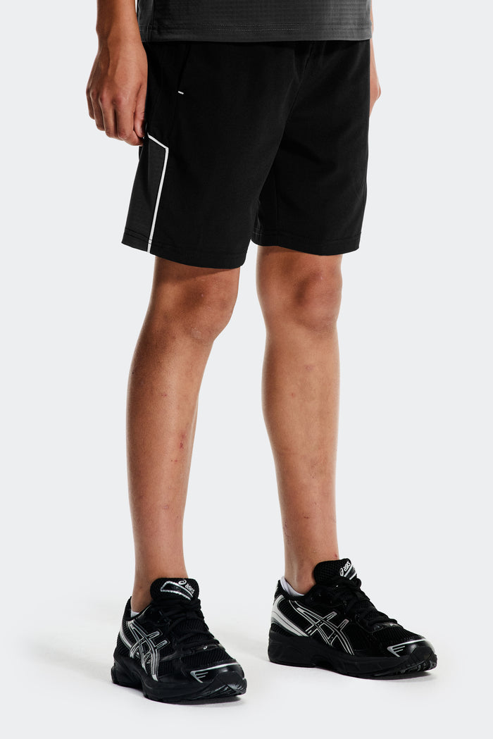 Boys Chroma Short - Black/Asphalt/Light Smoke Grey