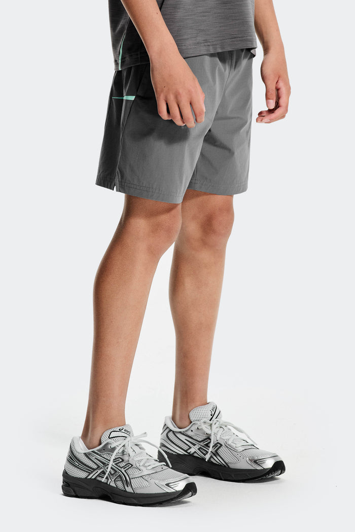 Boys Ignite Short - Cement Grey/Duck Egg