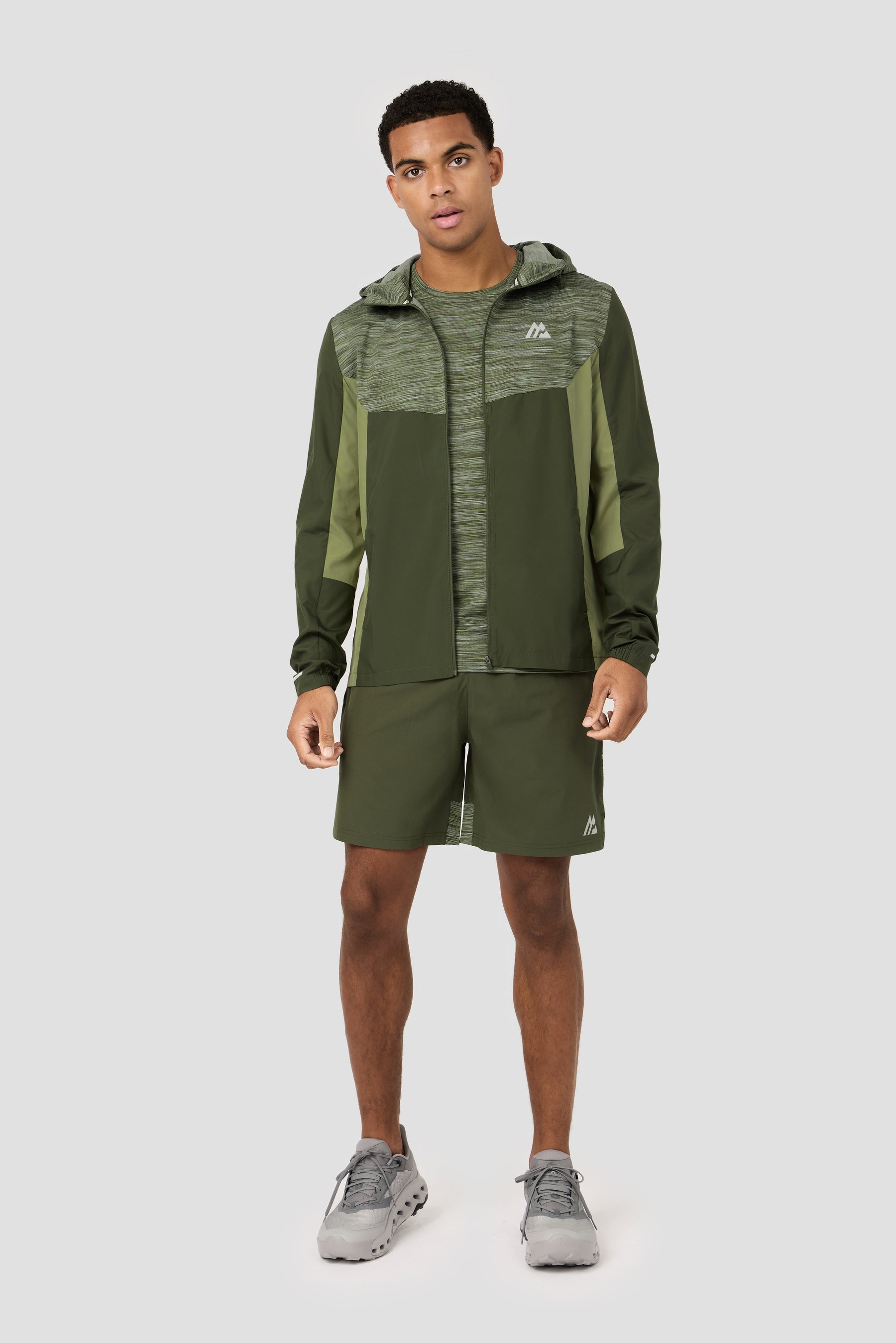 Trail Windbreaker - Khaki Multi