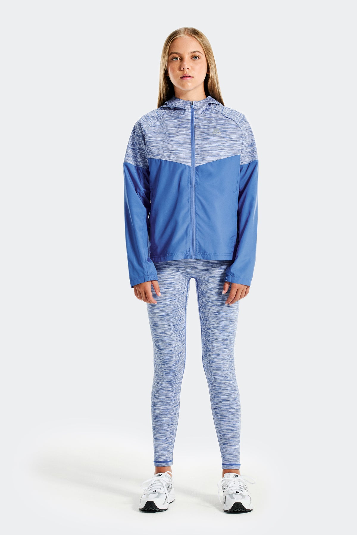 Trail Windbreaker - Blueberry Crush/Soft Blue/Periwinkle Blue/Icy Blue/White