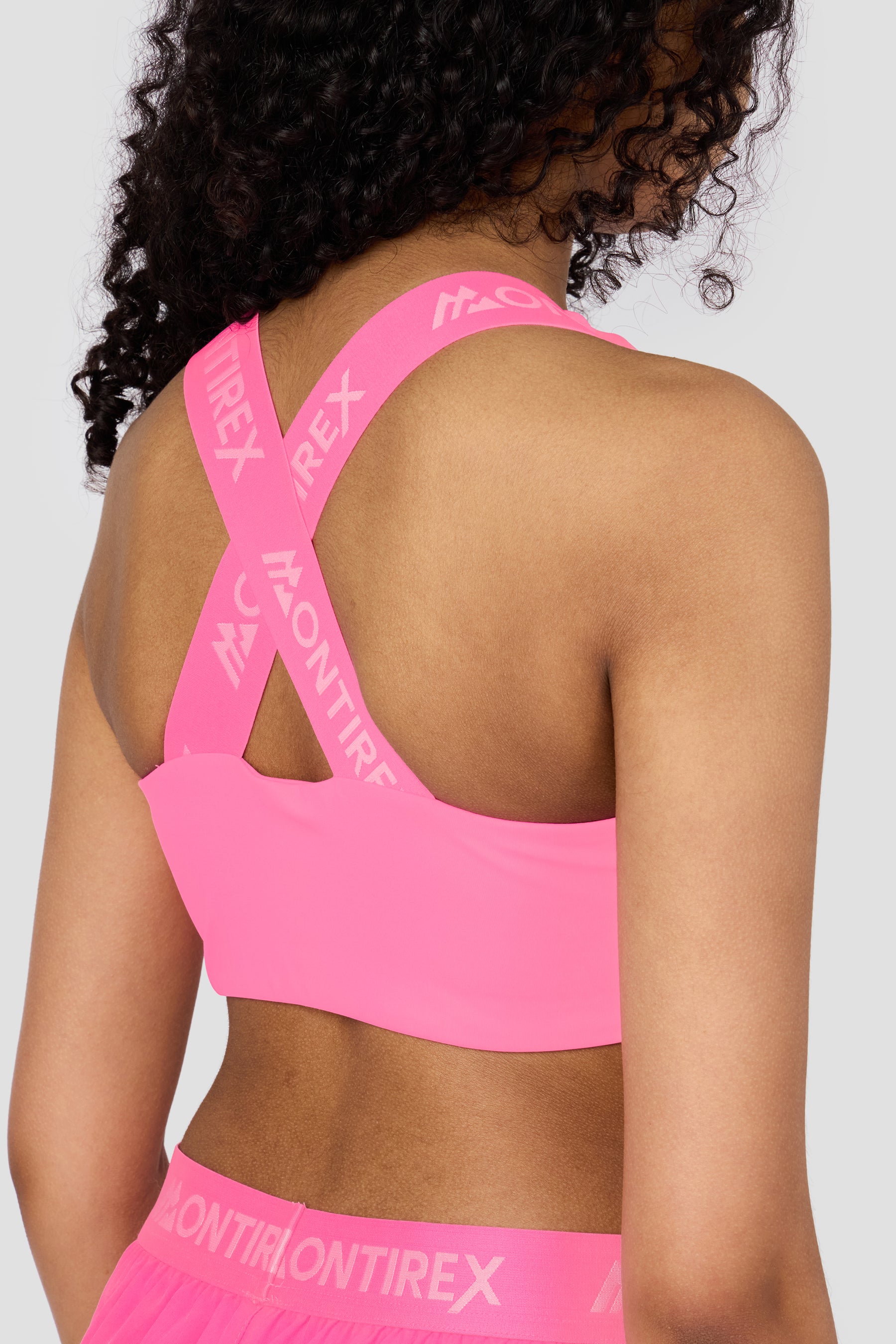 Girls Icon Bra Top - Fuchsia