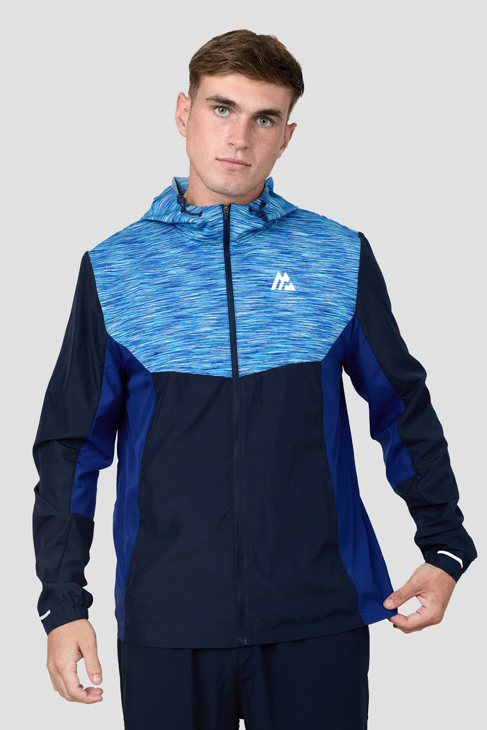 Trail Windbreaker - Royal Blue Multi
