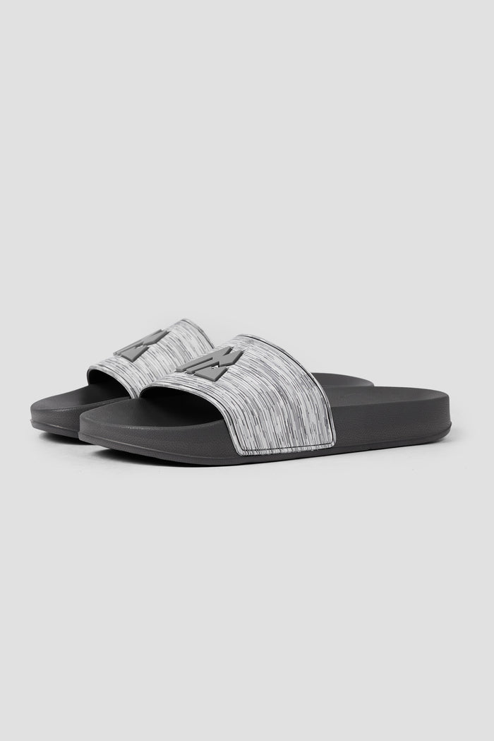 Junior MTX Trail Slides - Cement Grey/Platinum Grey/Asphalt