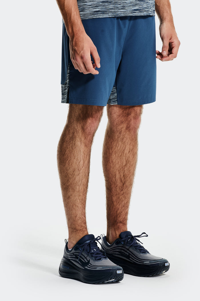 Trail Panel Short - Naval/Midnight Blue/Summer Mist