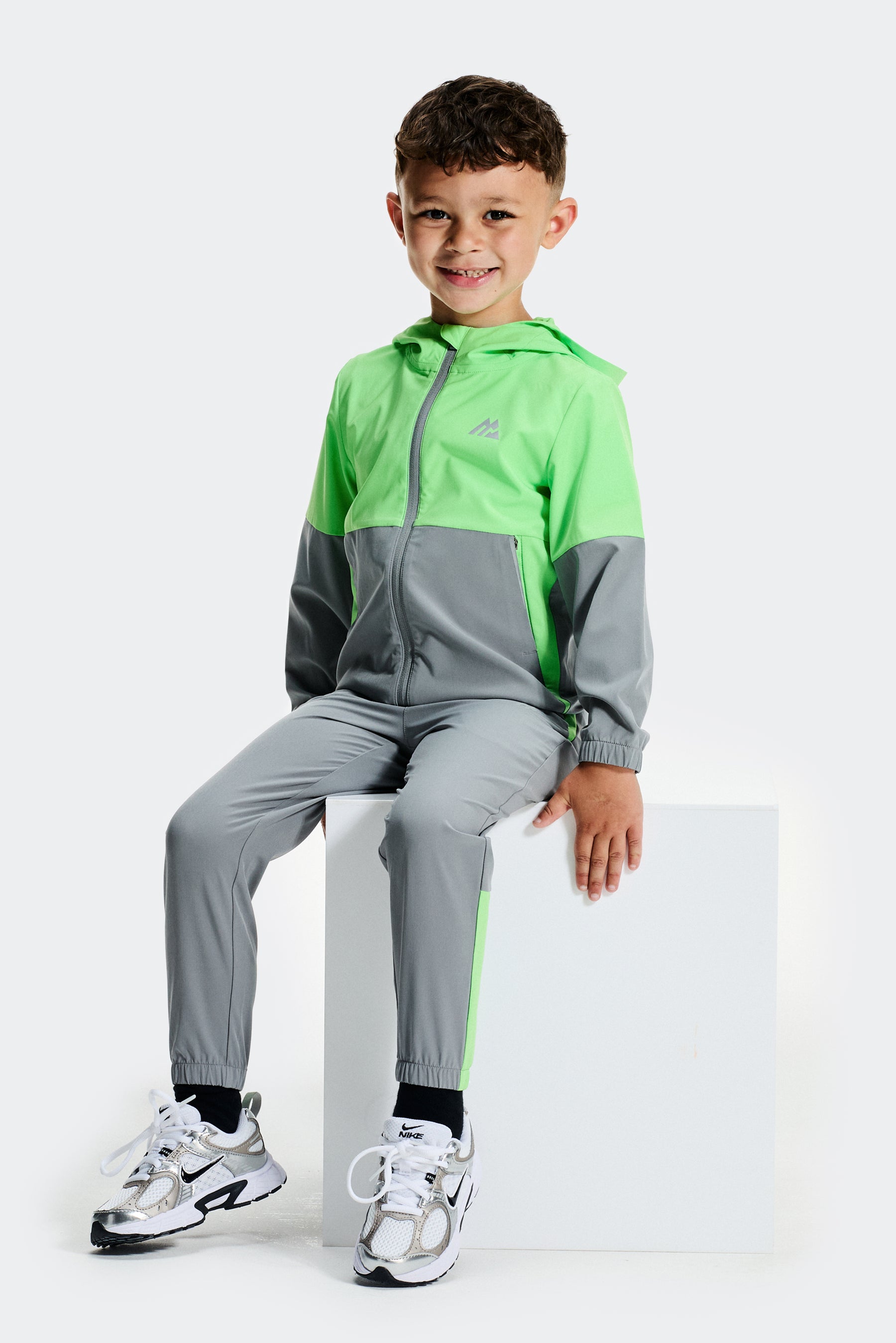 Infant Boy's Edge Jacket/Pant - Chameleon/Platinum Grey