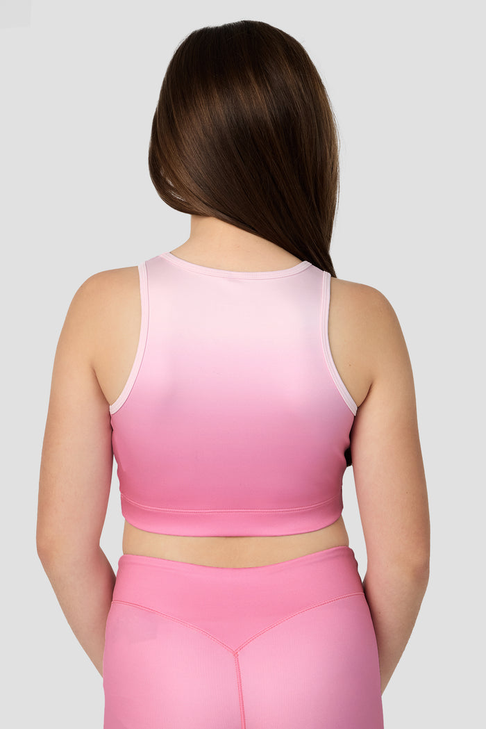 Girls Glow Vest - Rosella/Silk PInk
