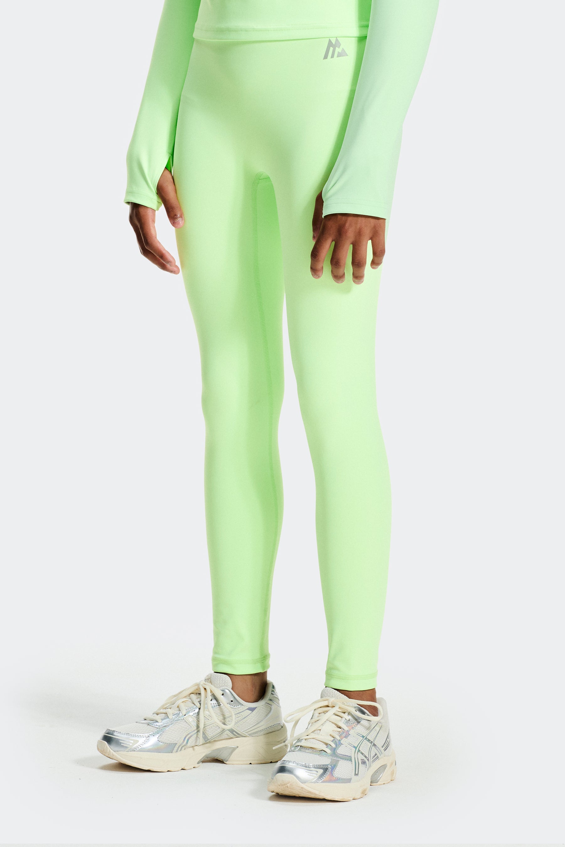 Girls Icon Full Length Legging - Iced Matcha