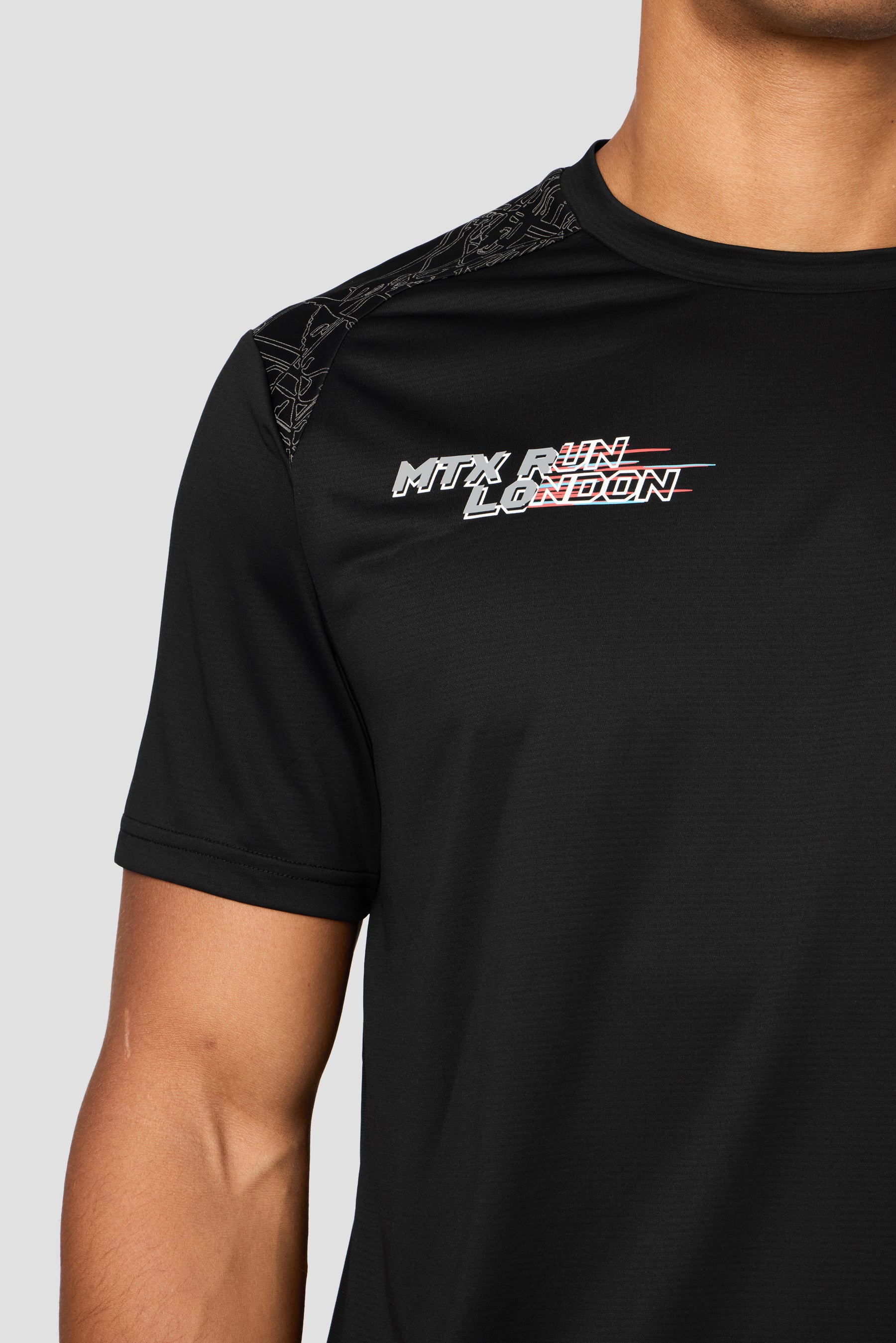 MTX Run City London T-Shirt - Black