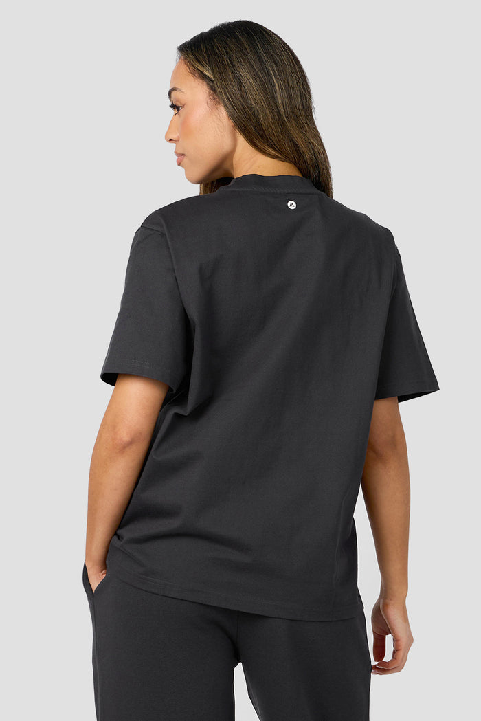 Athleisure Club T-Shirt - Washed Black