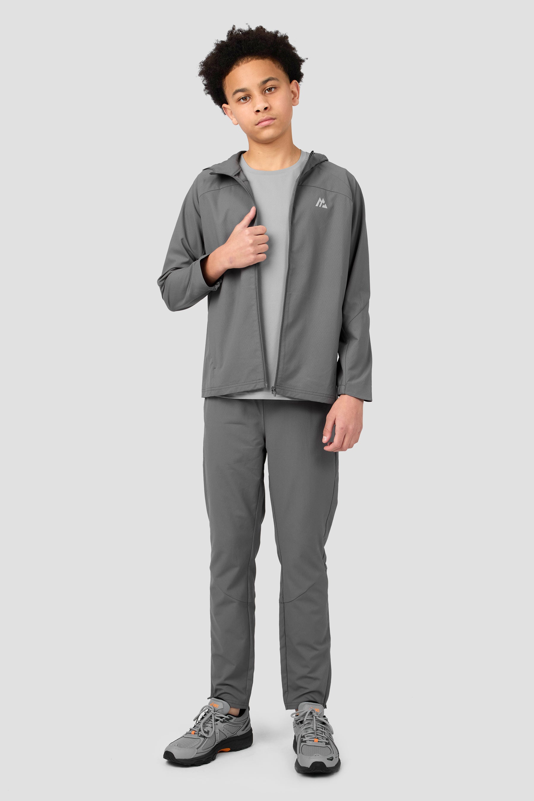 Boys Chase Jacket - Cement Grey