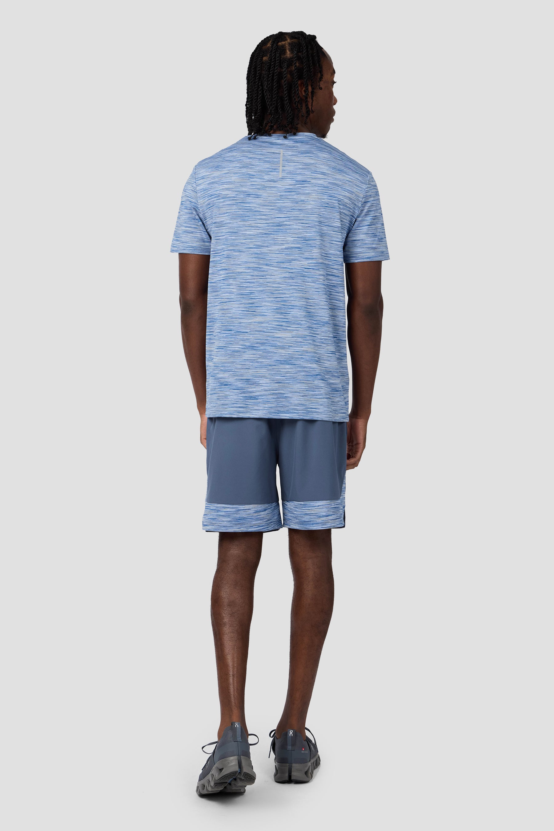 Trail Panel Short - Indigo/Light Blue Multi