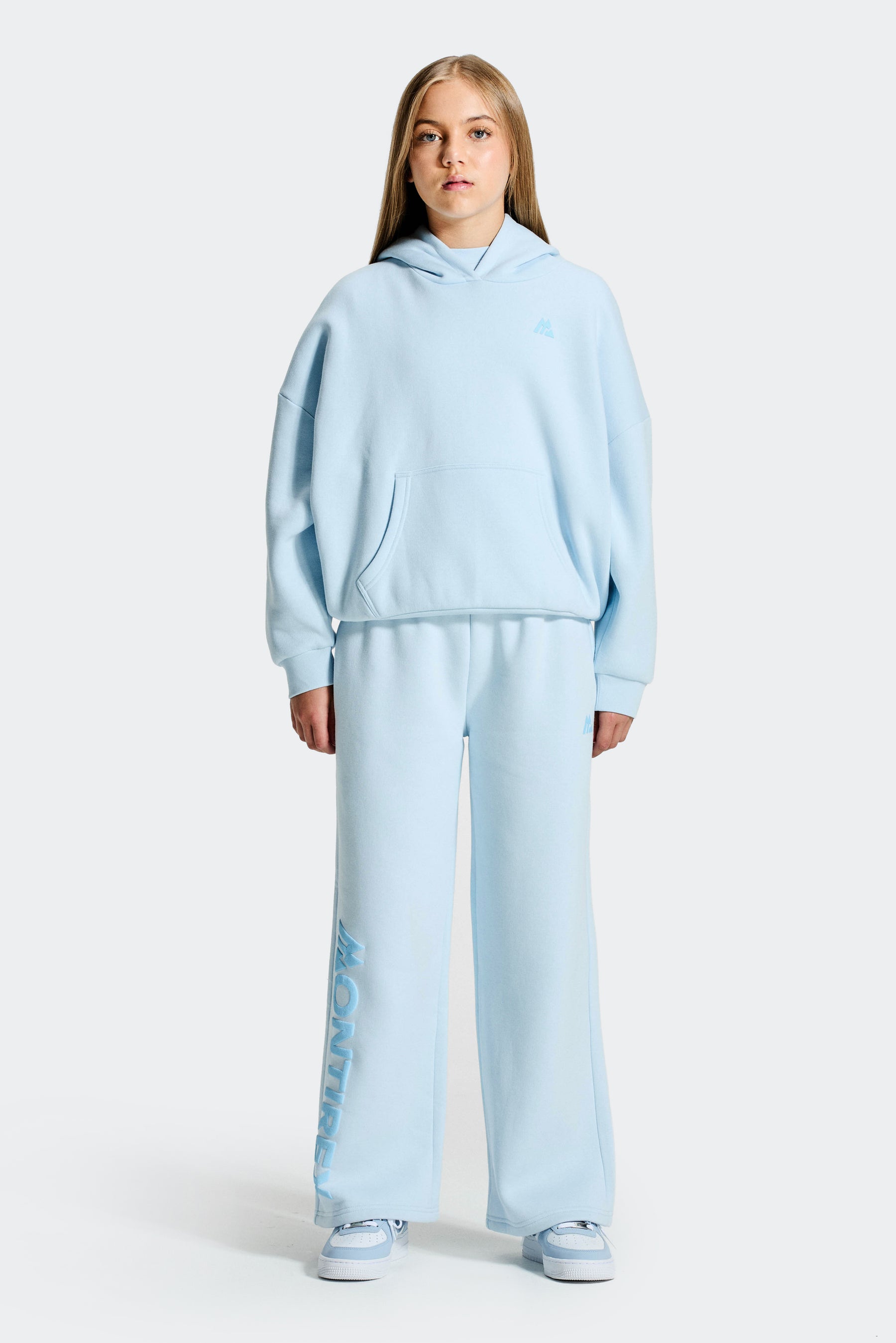 Girls Vibe Jogger - Misty Blue/Seashell Blue