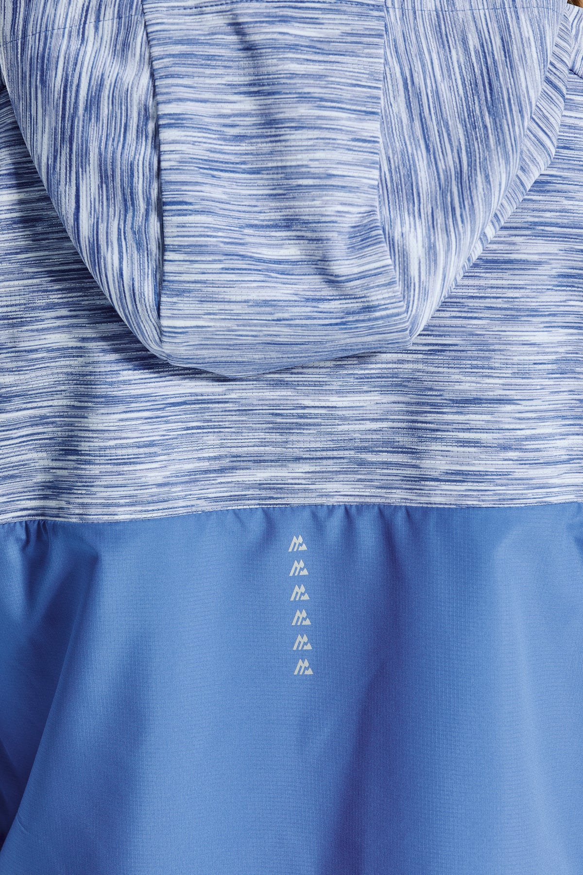Trail Windbreaker - Blueberry Crush/Soft Blue/Periwinkle Blue/Icy Blue/White