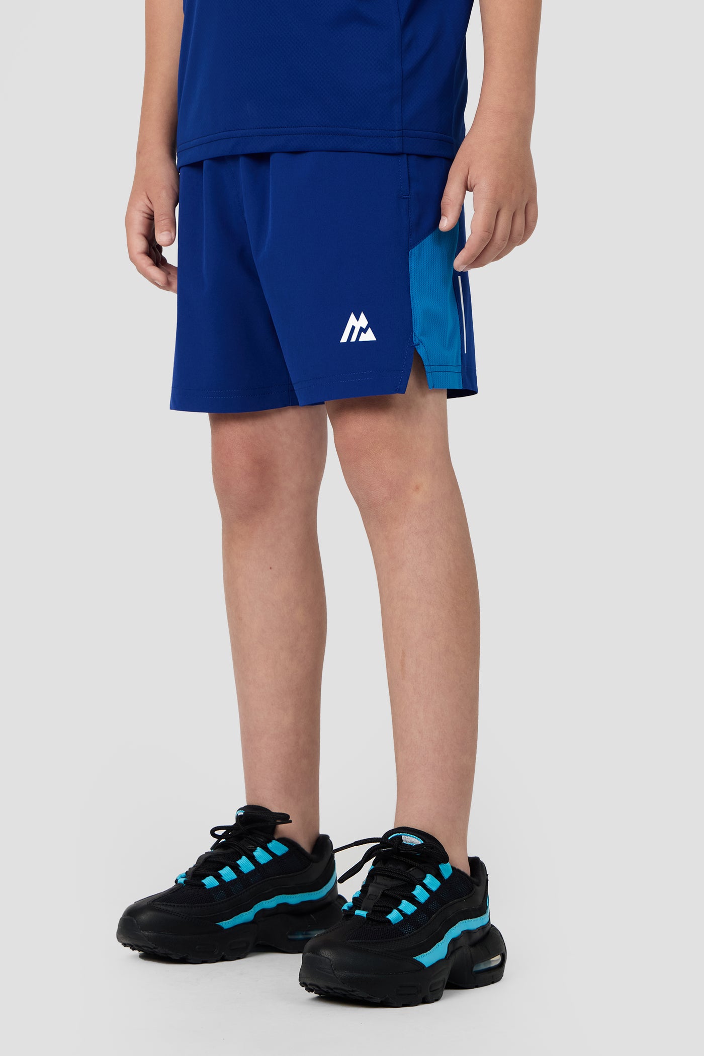 Boys React Short - Marine Blue/Idaho Blue