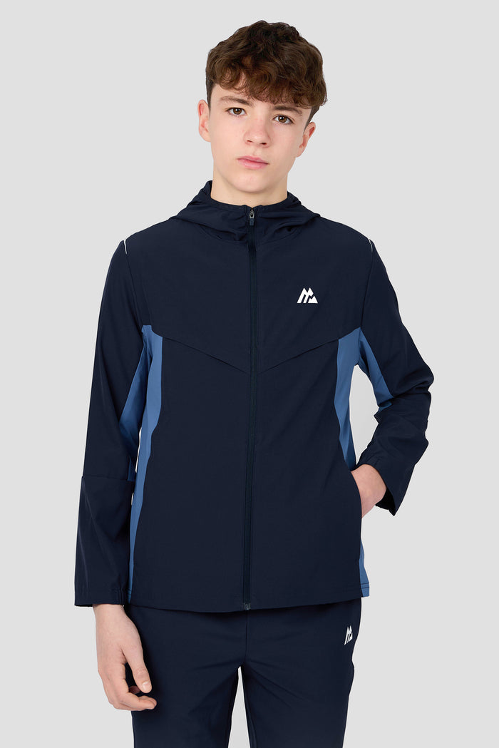 Boys Scope Jacket - Midnight Blue/Charcoal Blue