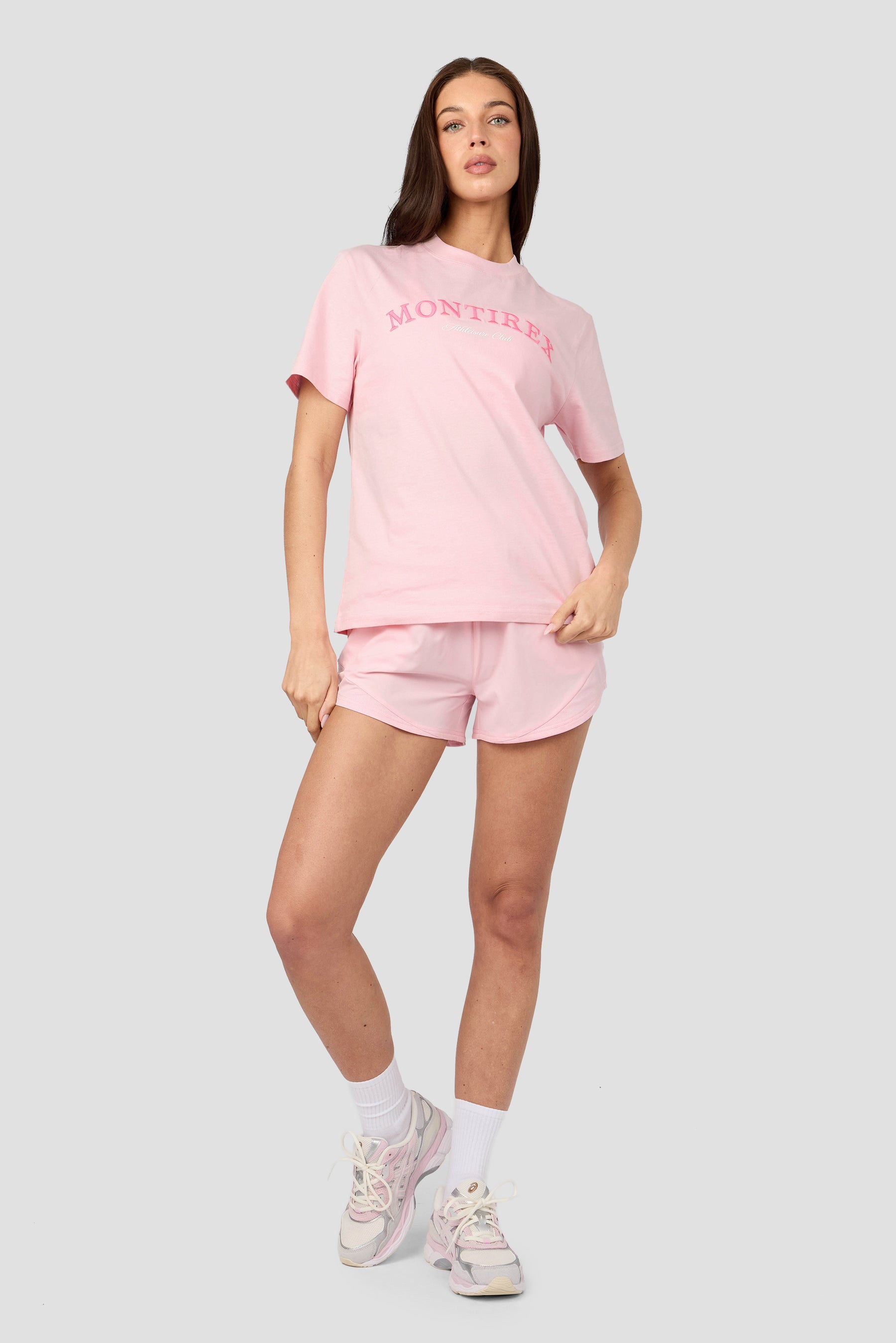 Athleisure Club T-Shirt - Light Pink