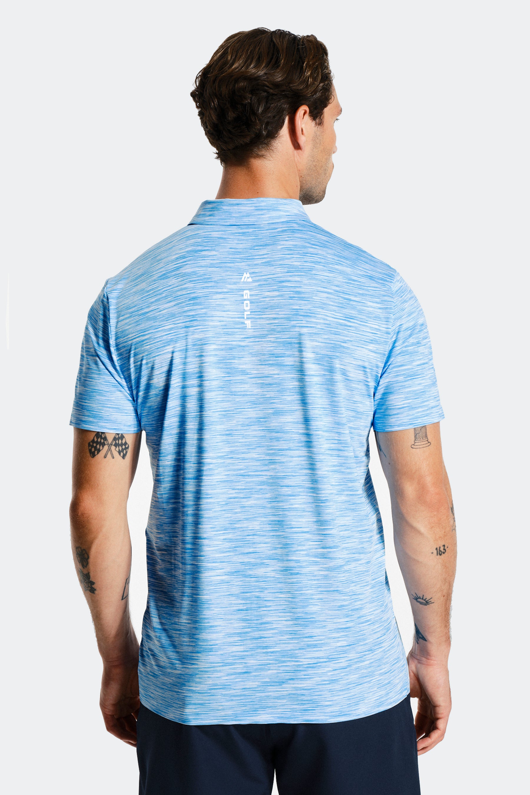 Trail Polo - Blue/White