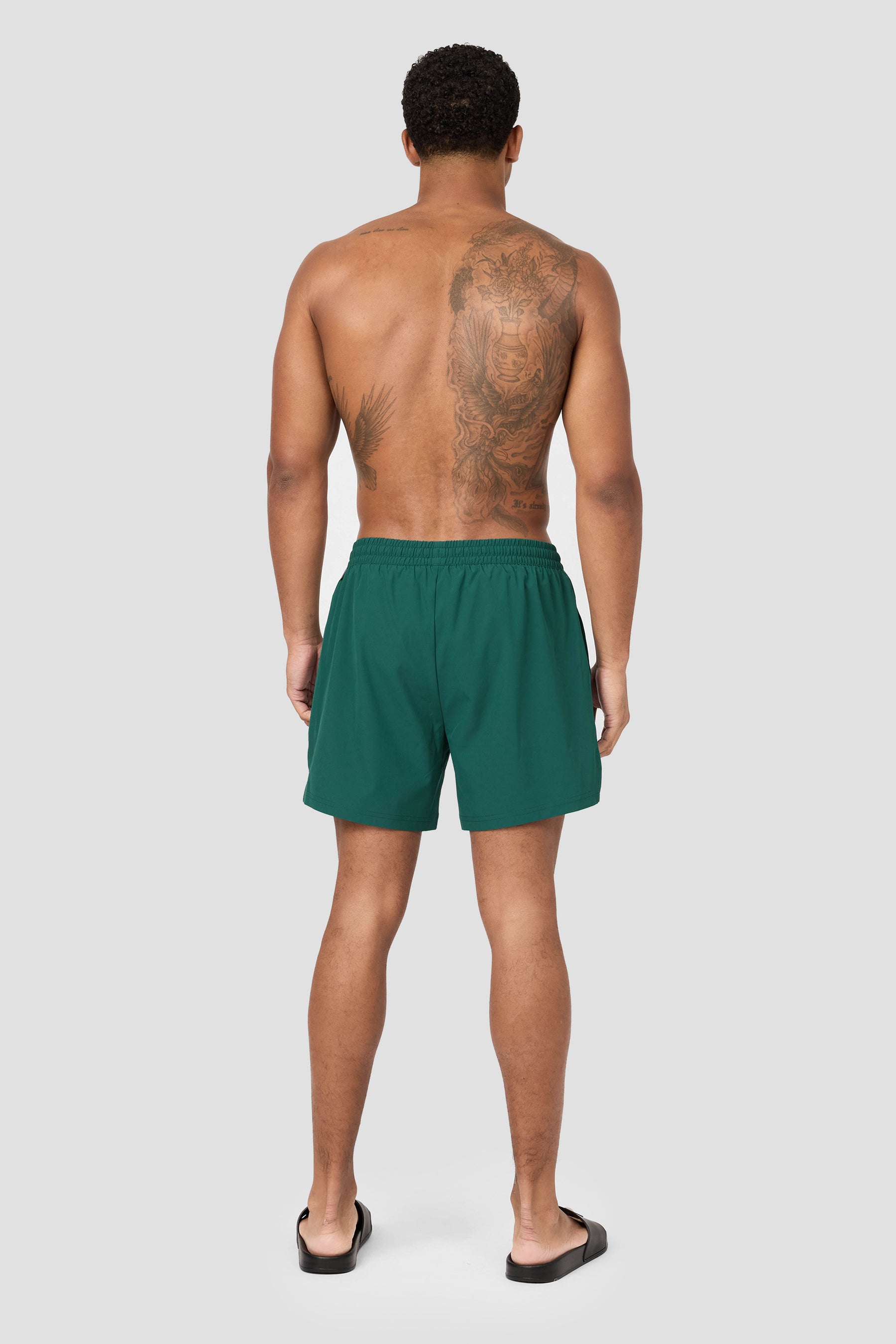Monogram Swim Short - Ocean Abyss