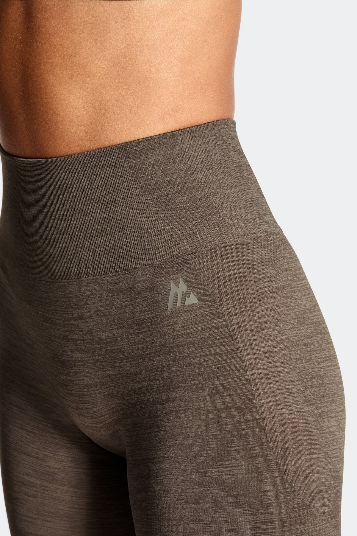 Trail Seamless legging - Macchiato Marl