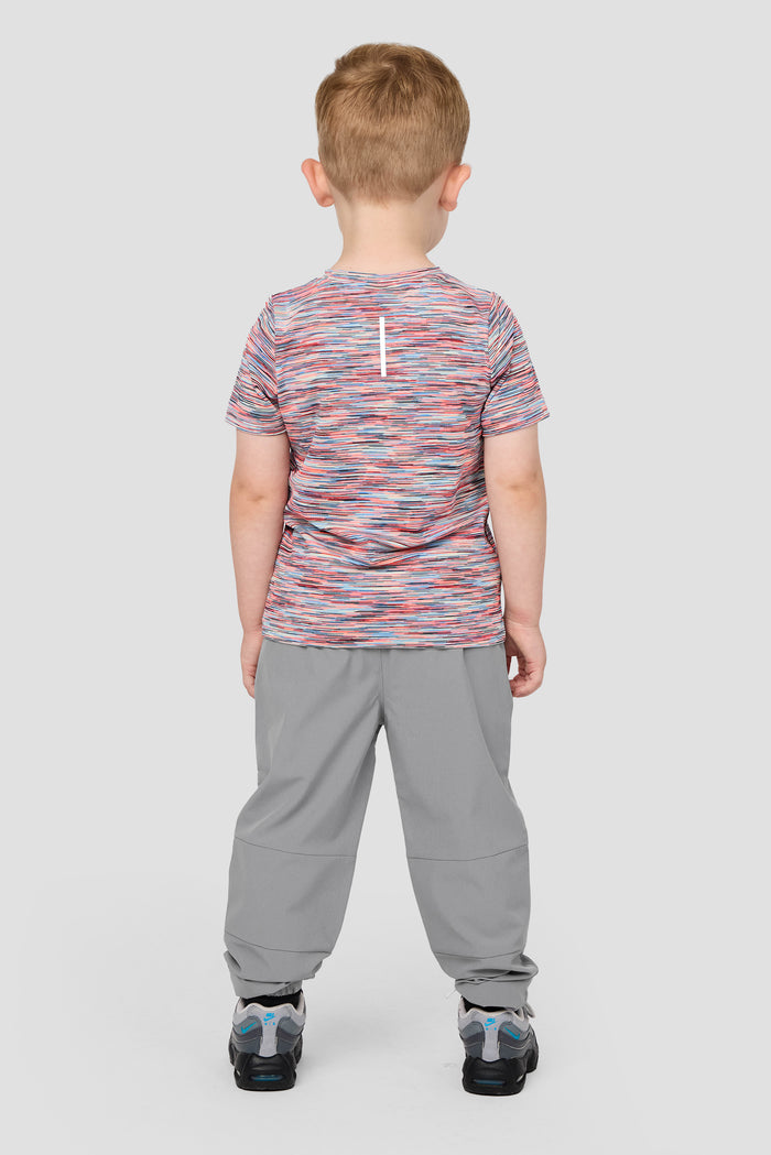 Infant Boy's Trail T-Shirt/Pant Set - Blue/Coral/Black