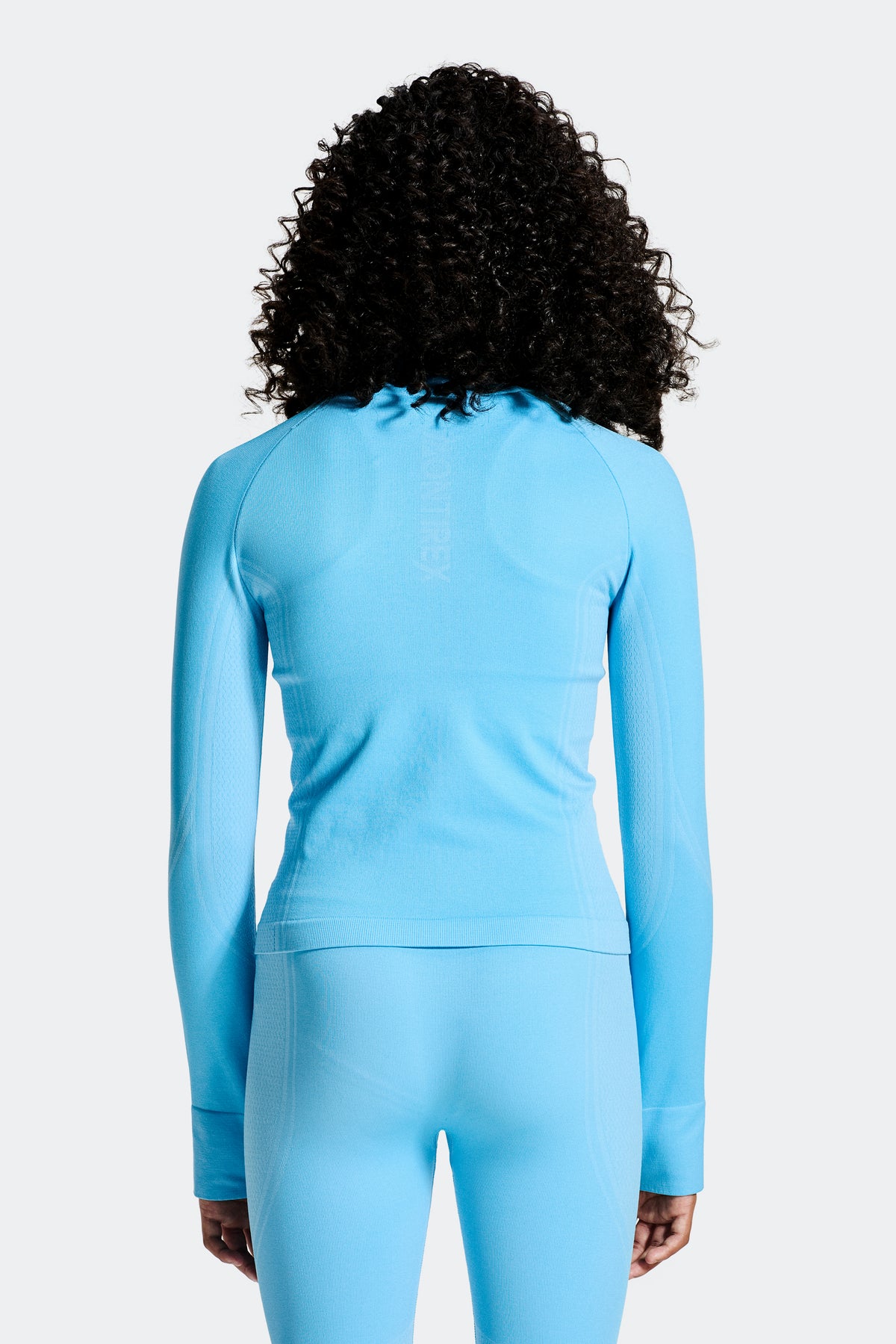 Girls Harmony Full Zip - Seashell Blue/Misty Blue