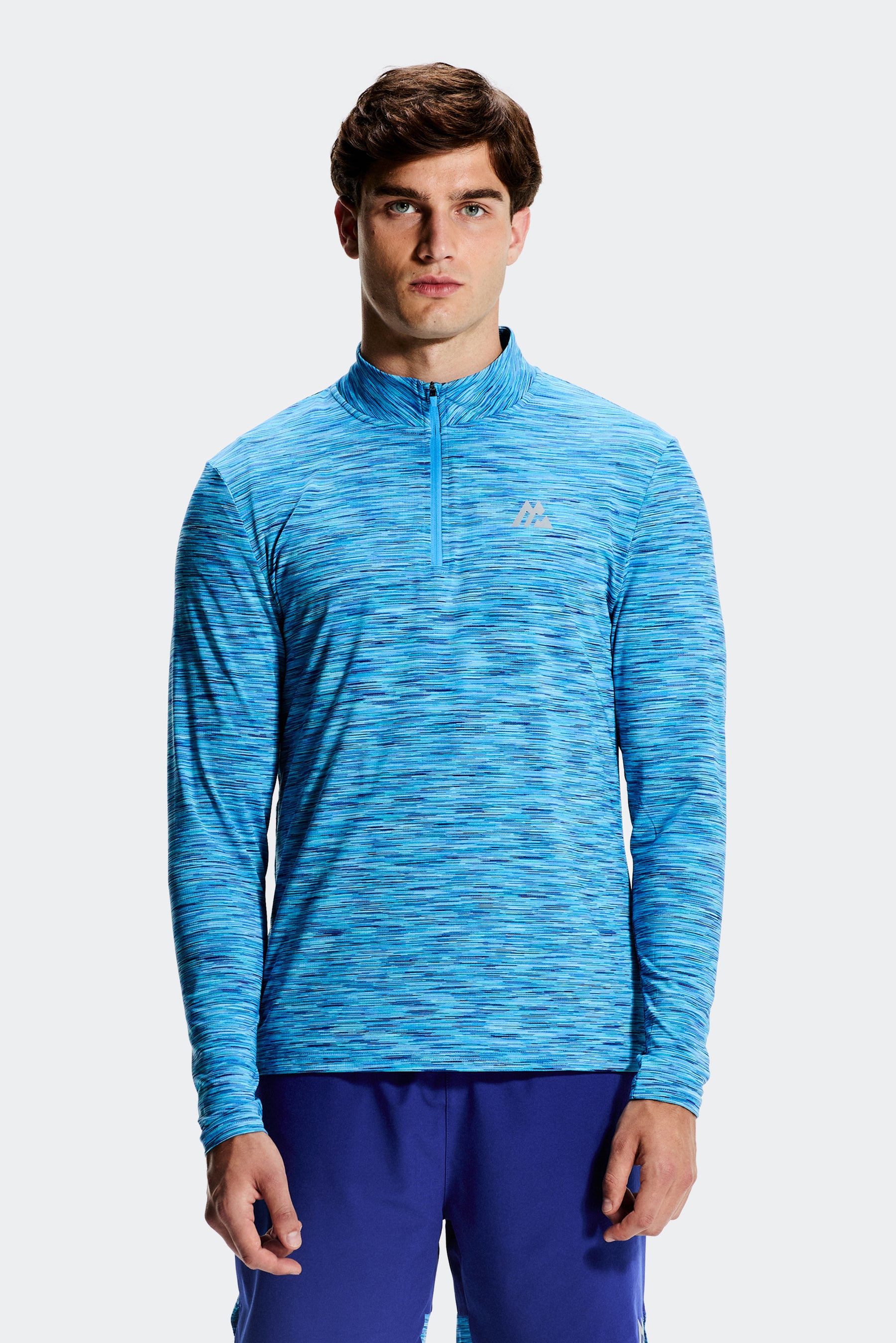 Trail 1/4 Zip - Blue Multi