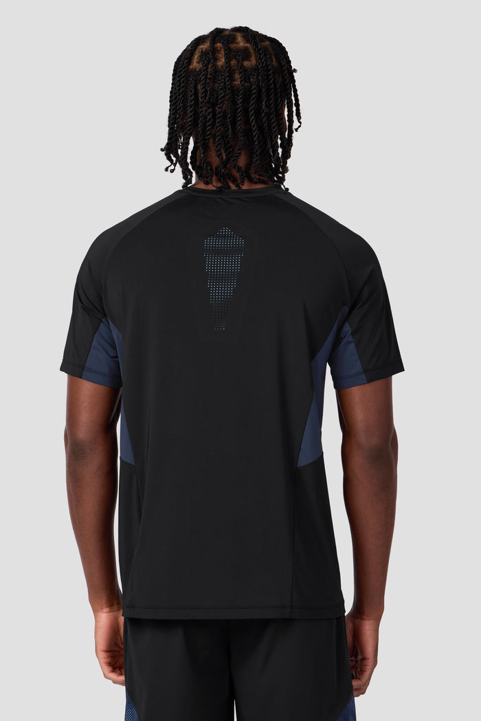Endurance T-Shirt - Black/Midnight Blue/Bondi