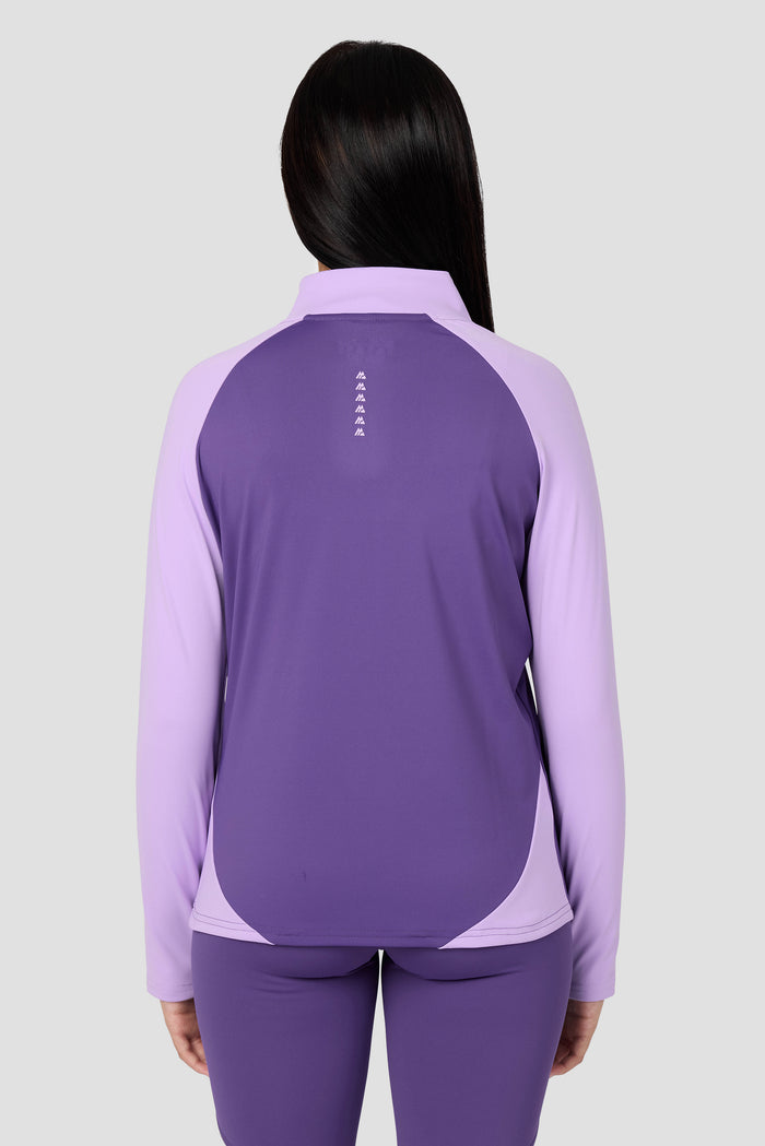 Girls Dash 1/4 Zip - Palazzo/Parma