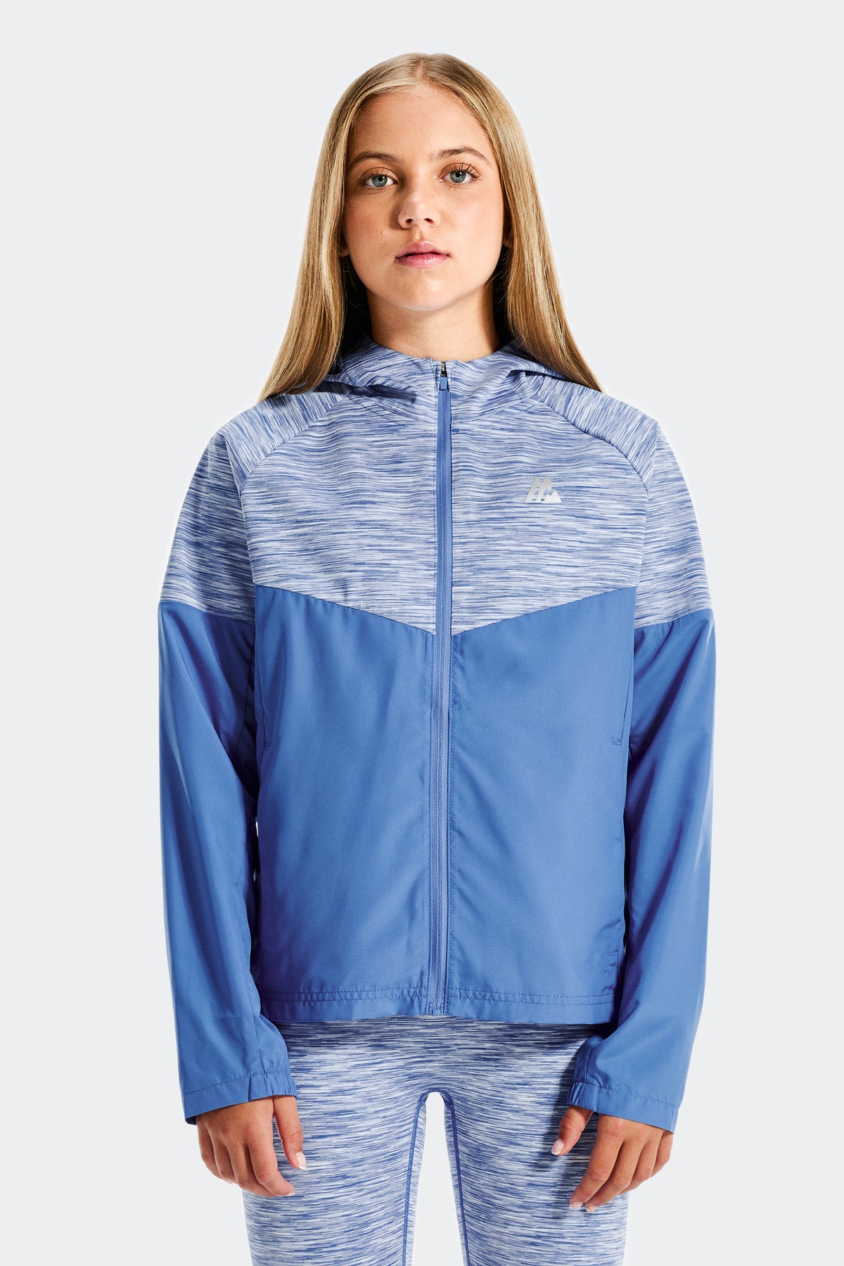 Trail Windbreaker - Blueberry Crush/Soft Blue/Periwinkle Blue/Icy Blue/White