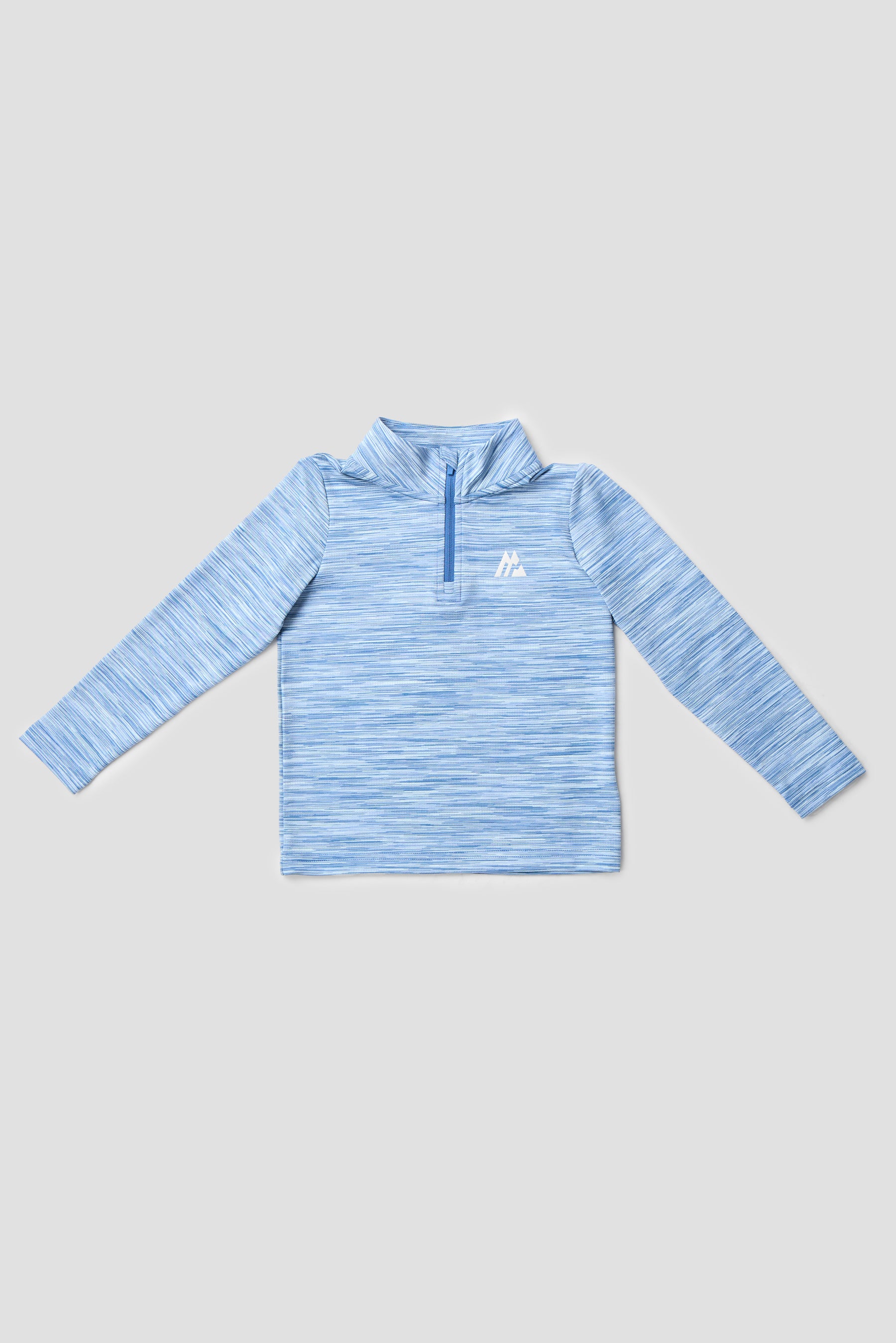 Infant Boys Trail 1/4 Zip - Charcoal Blue Multi